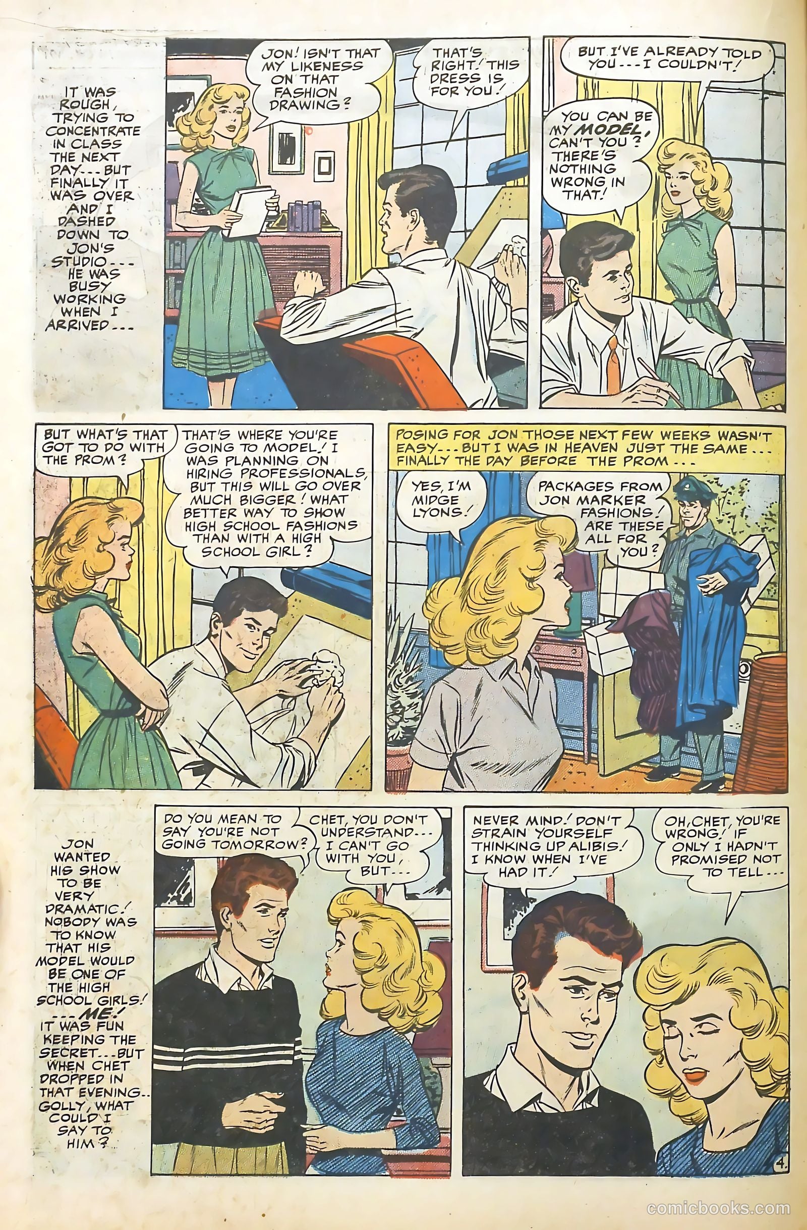 Going Steady #1 (1960) — page 14 of 33