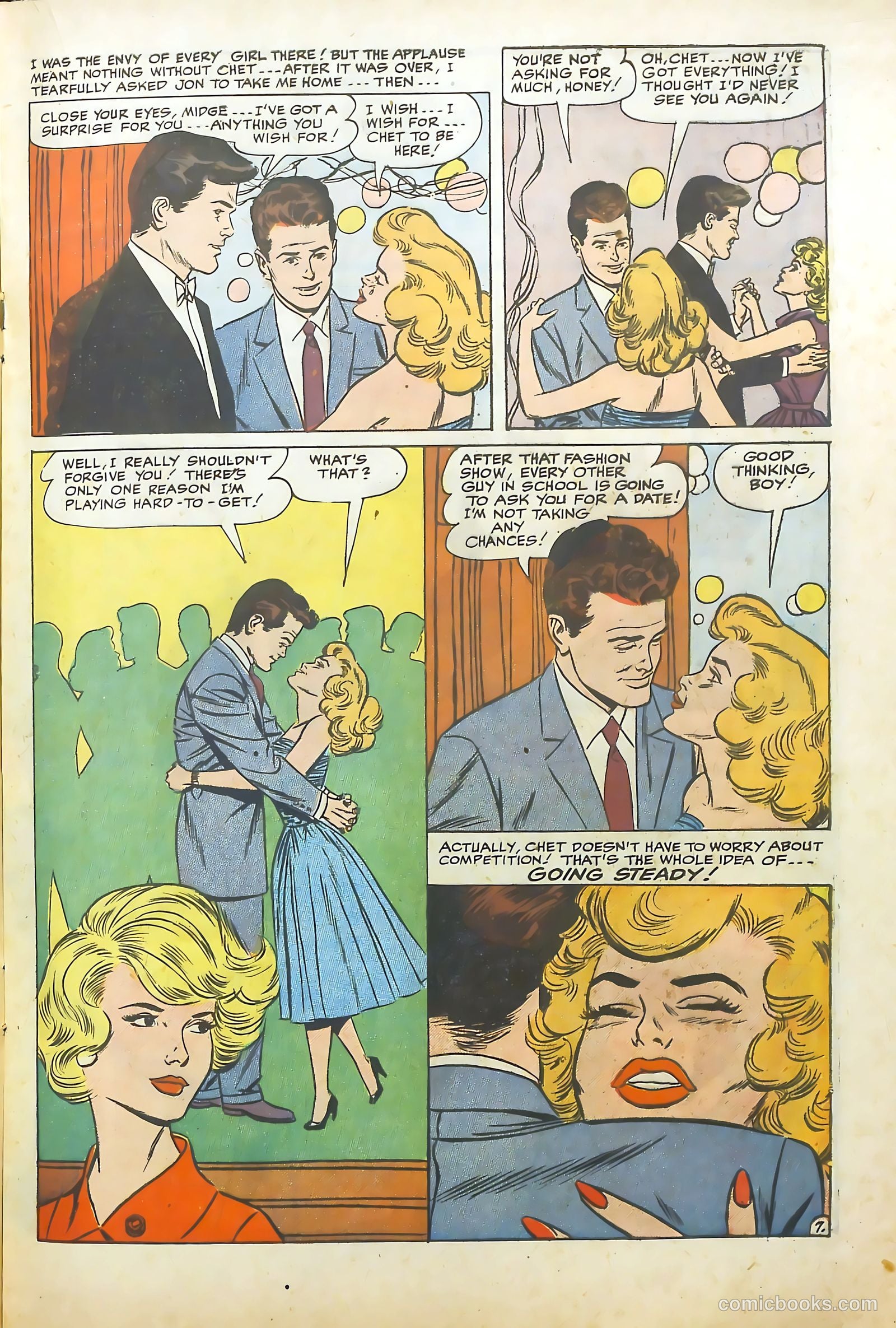 Going Steady #1 (1960) — page 17 of 33