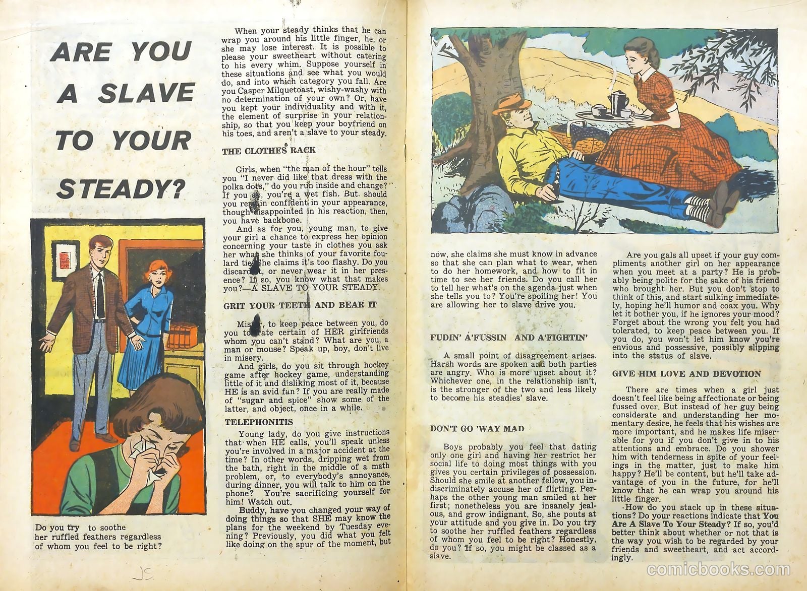 Going Steady #1 (1960) — page 19 of 33