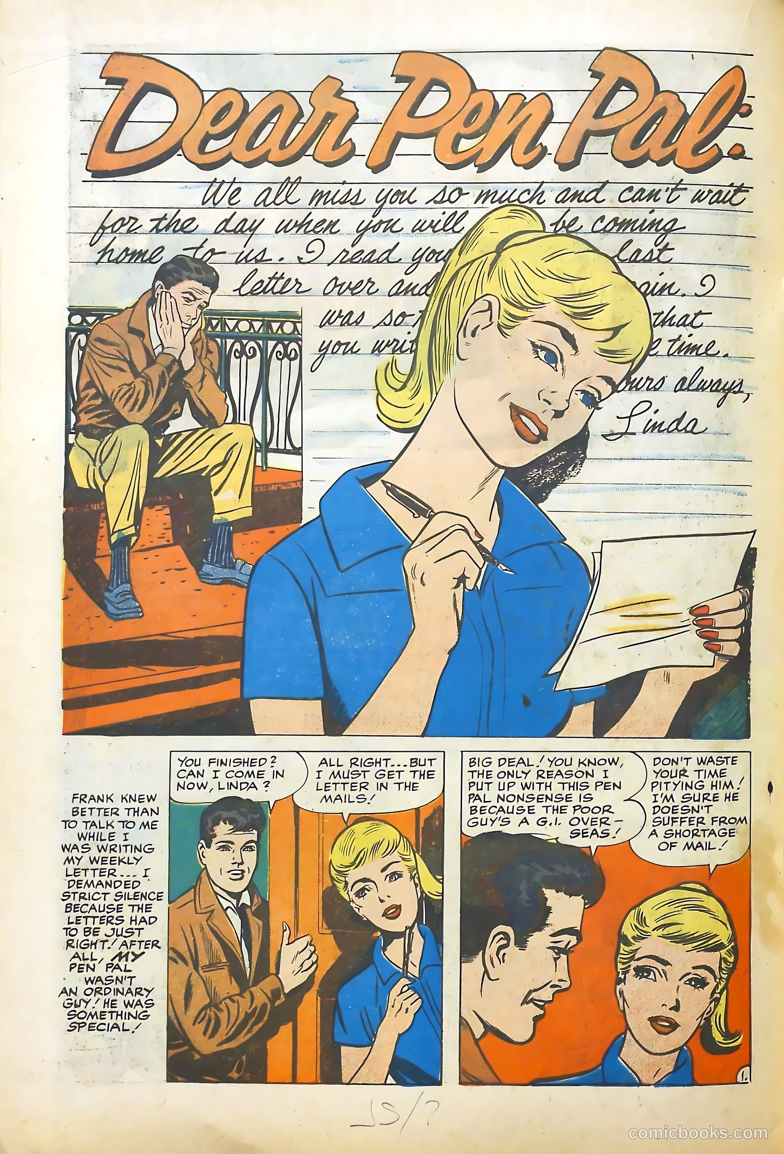 Going Steady #1 (1960) — page 20 of 33