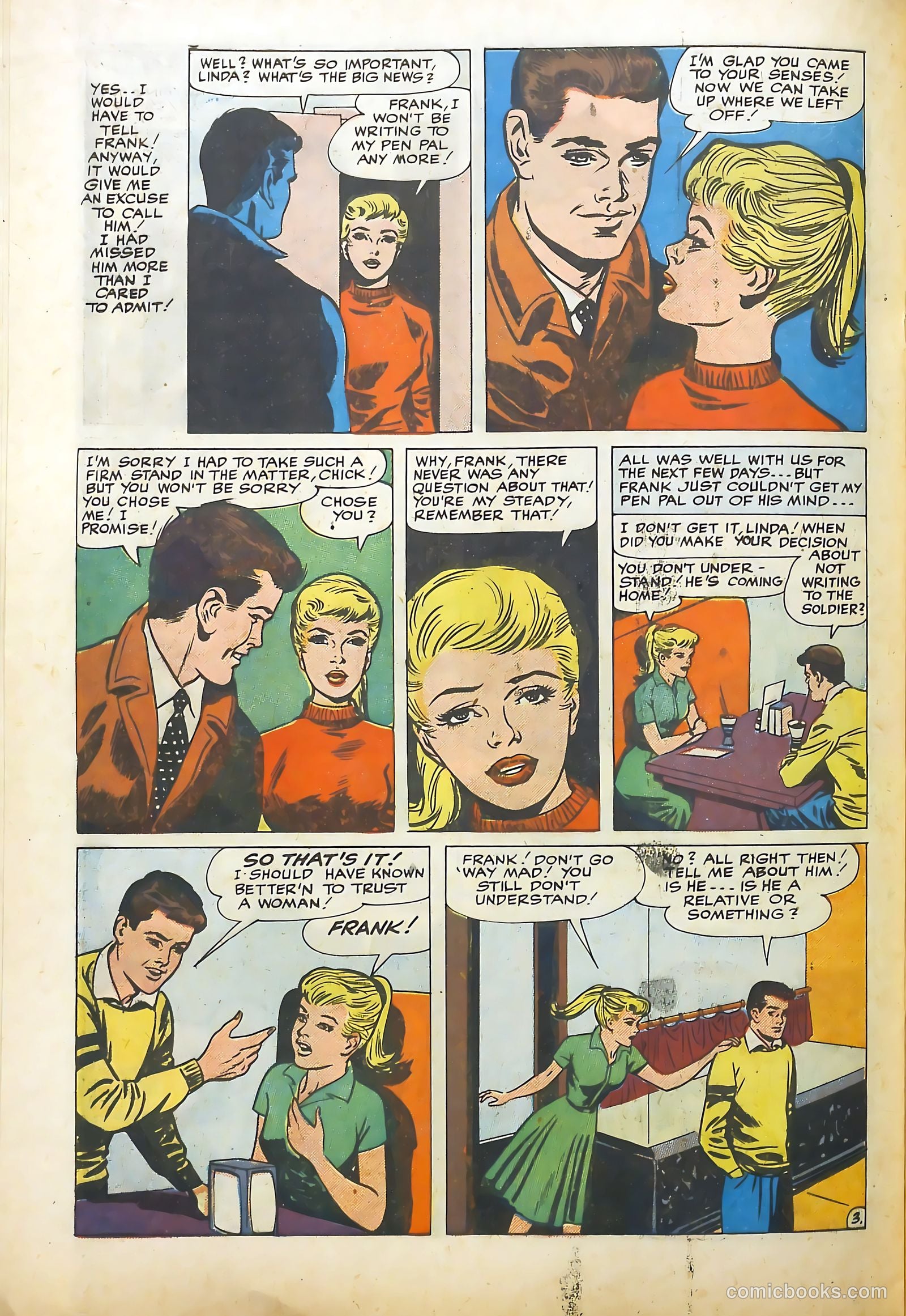 Going Steady #1 (1960) — page 22 of 33
