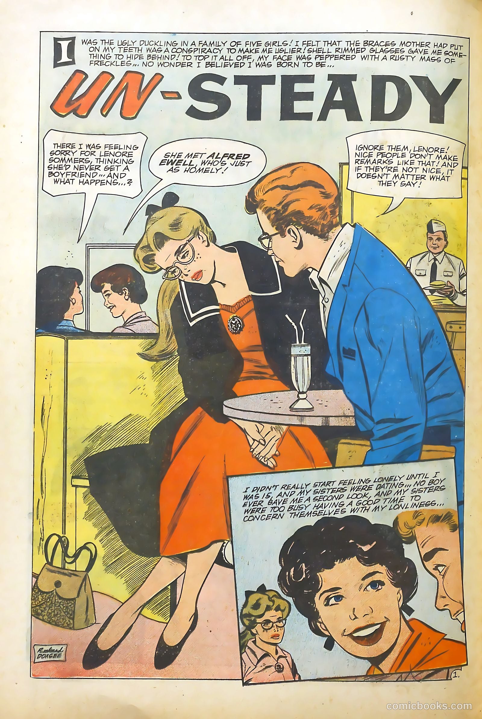 Going Steady #1 (1960) — page 25 of 33
