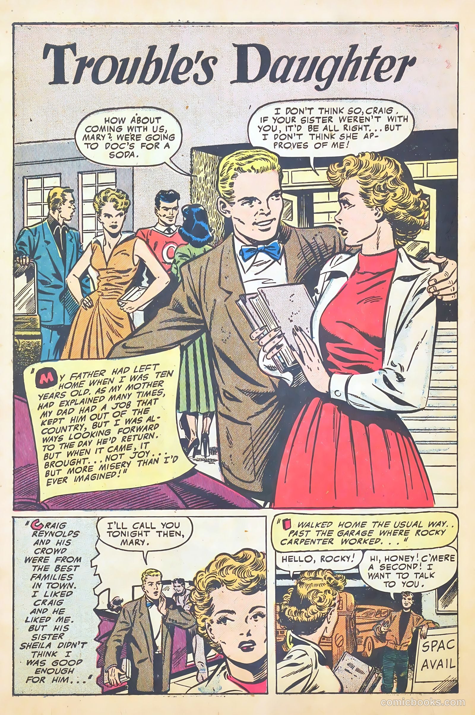 Going Steady #10 (1954) — page 3 of 37