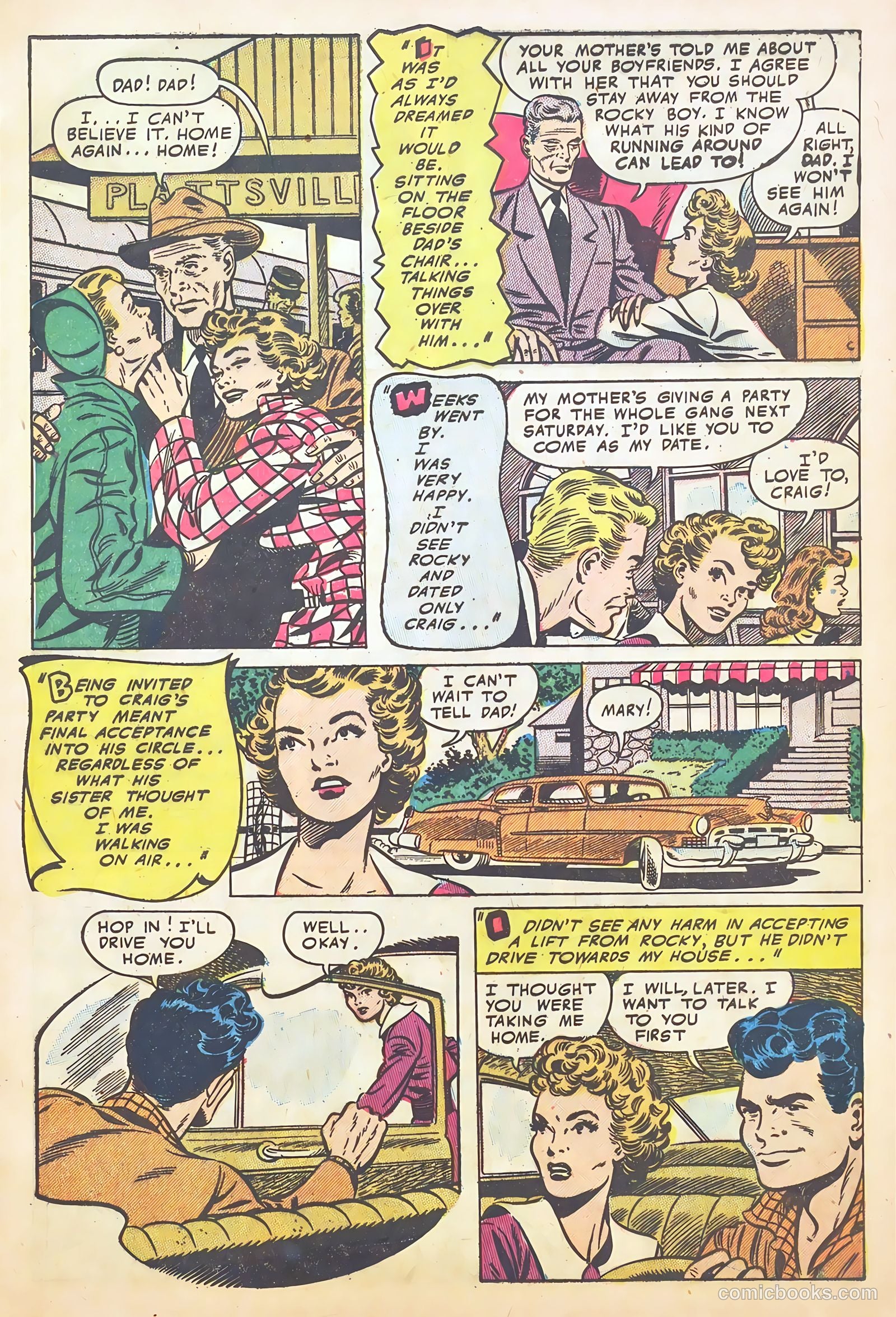 Going Steady #10 (1954) — page 5 of 37