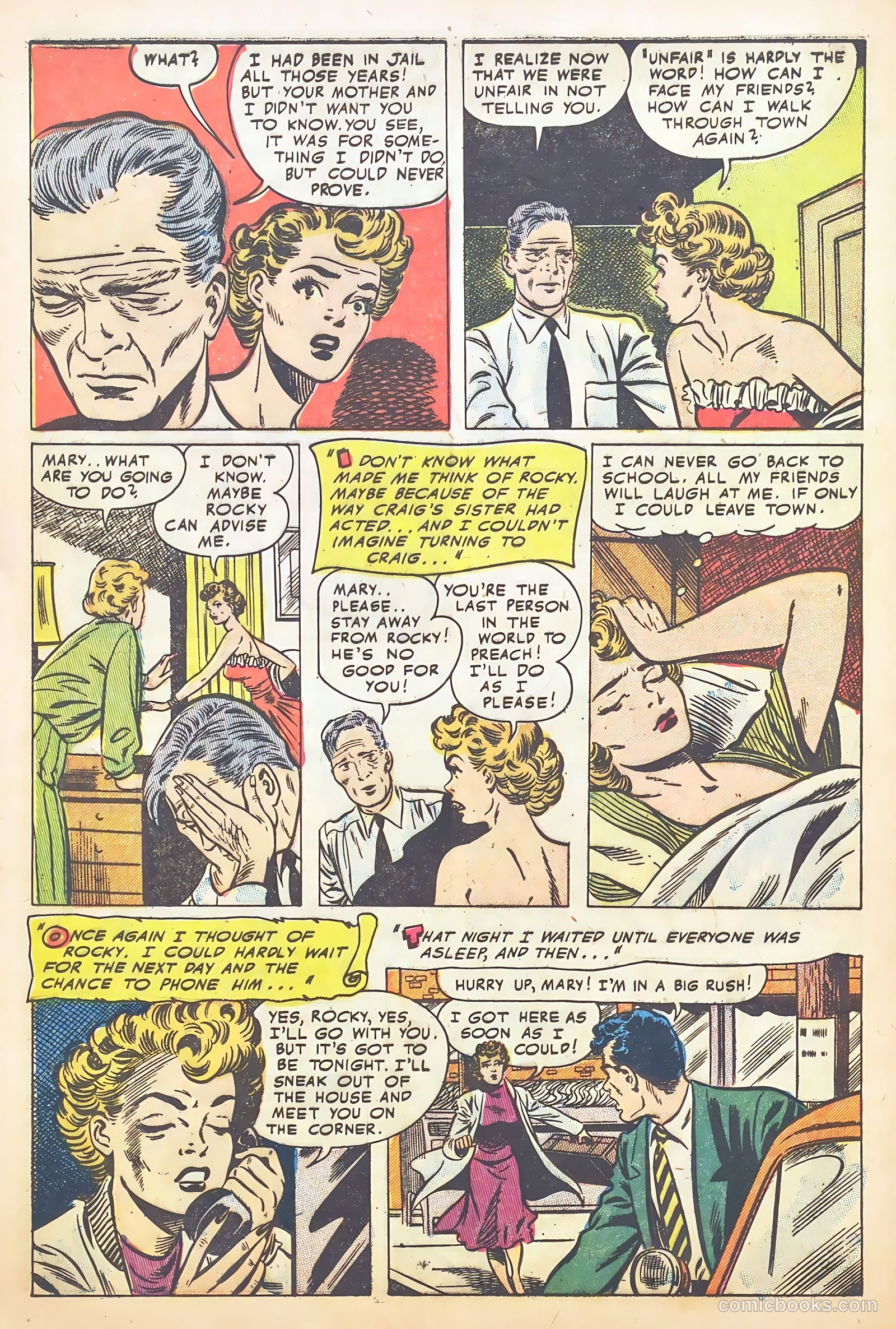 Going Steady #10 (1954) — page 8 of 37