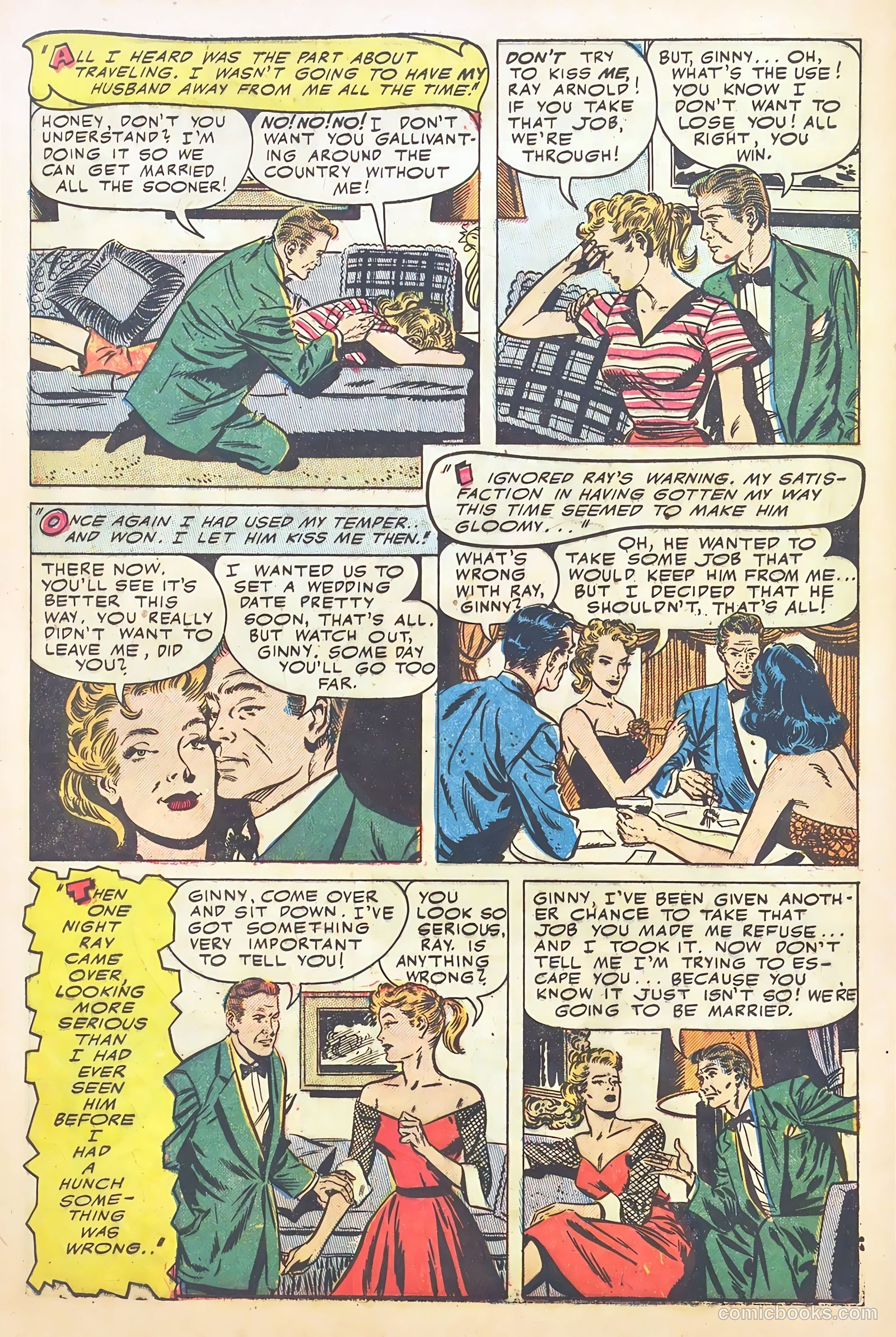Going Steady #10 (1954) — page 12 of 37