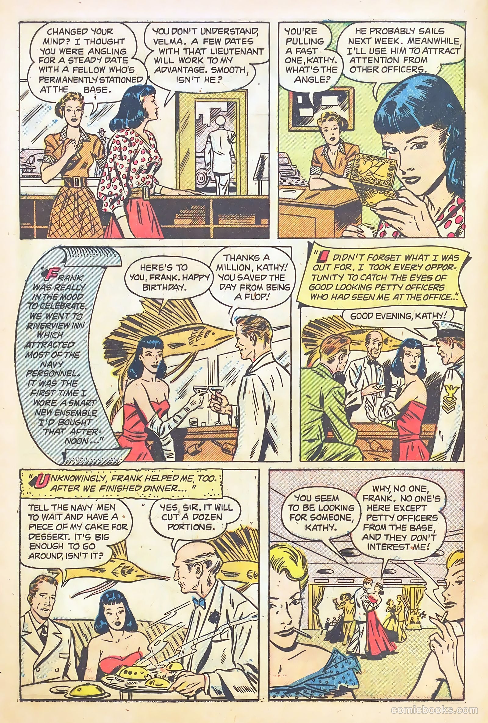 Going Steady #10 (1954) — page 20 of 37
