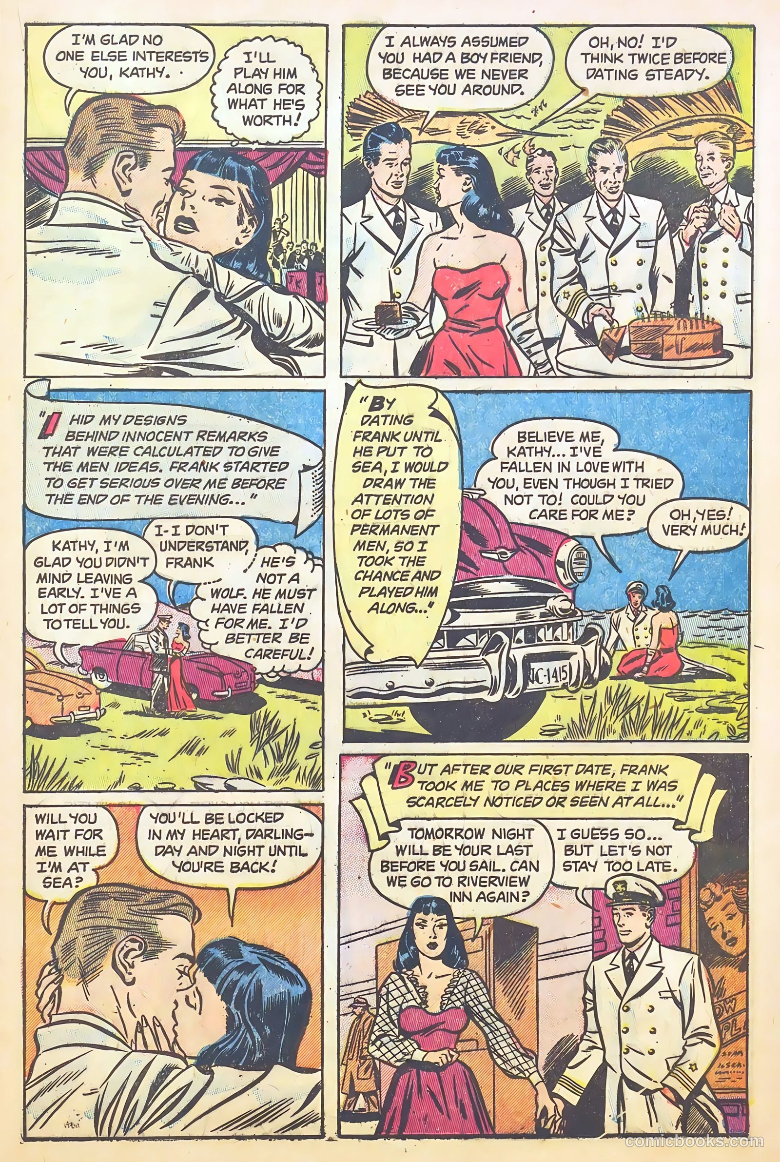 Going Steady #10 (1954) — page 21 of 37