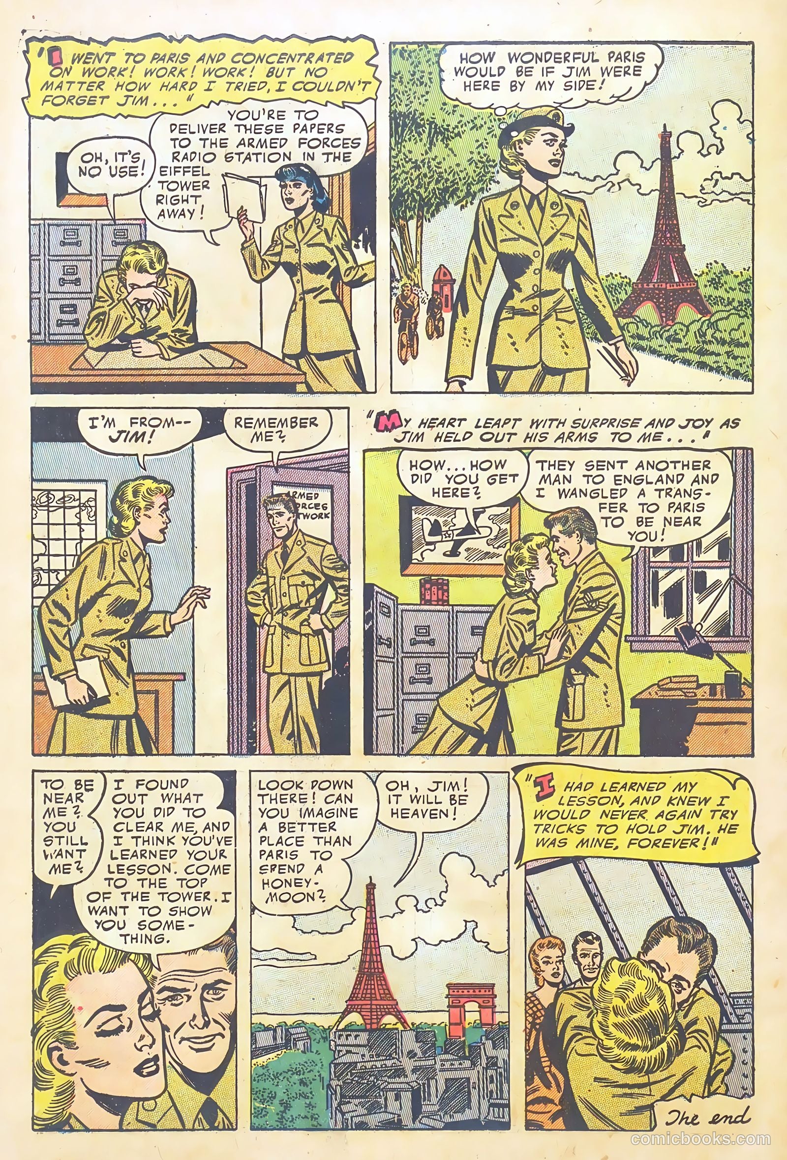 Going Steady #10 (1954) — page 34 of 37