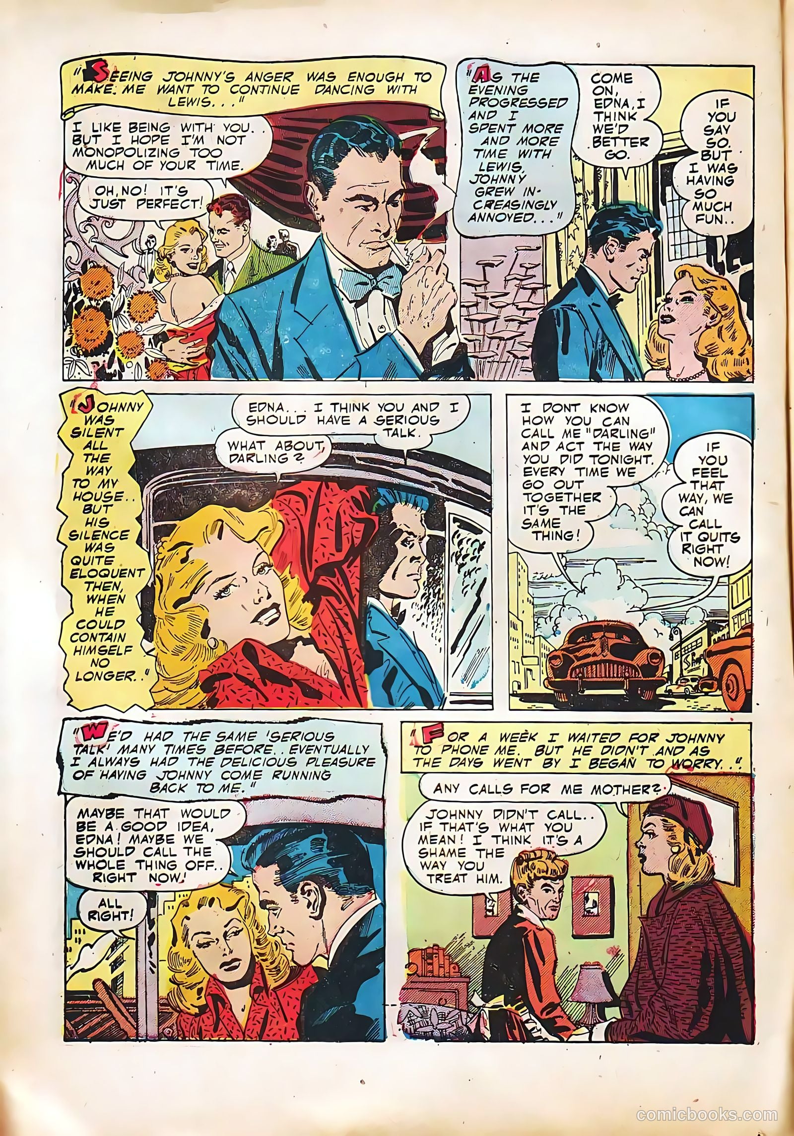 Going Steady #11 (1955) — page 4 of 36