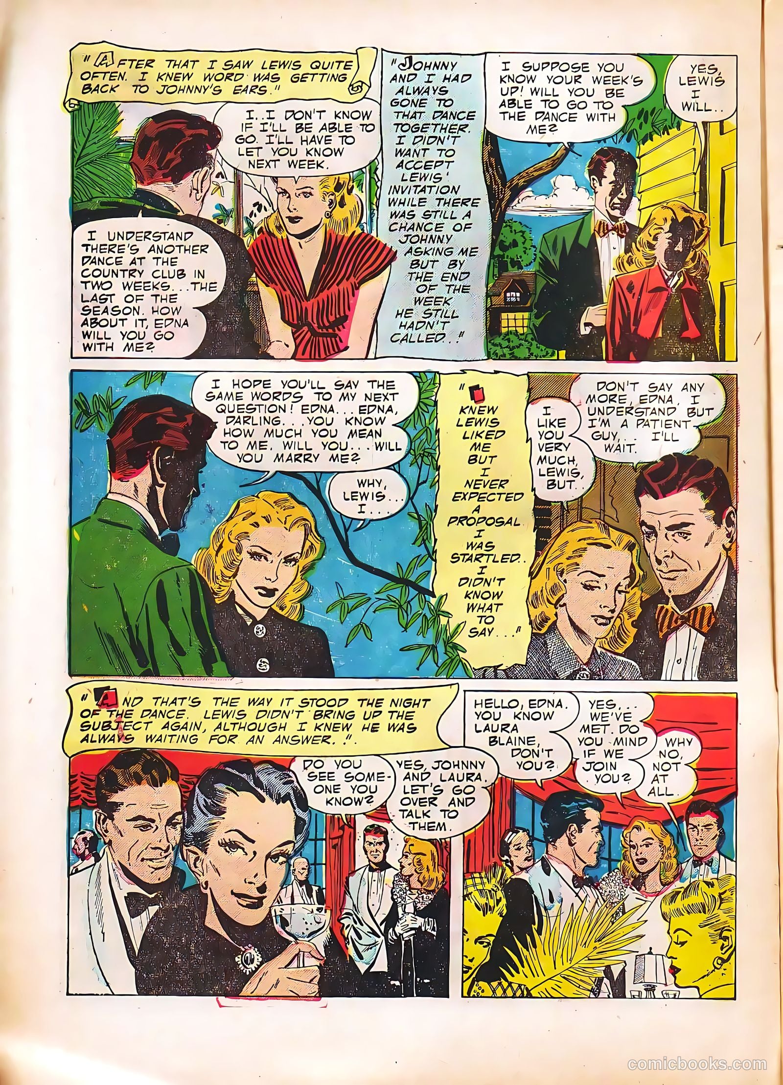 Going Steady #11 (1955) — page 6 of 36