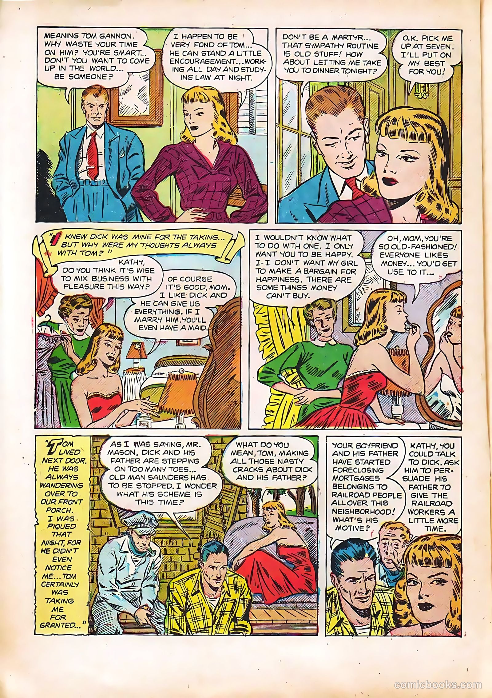 Going Steady #11 (1955) — page 14 of 36