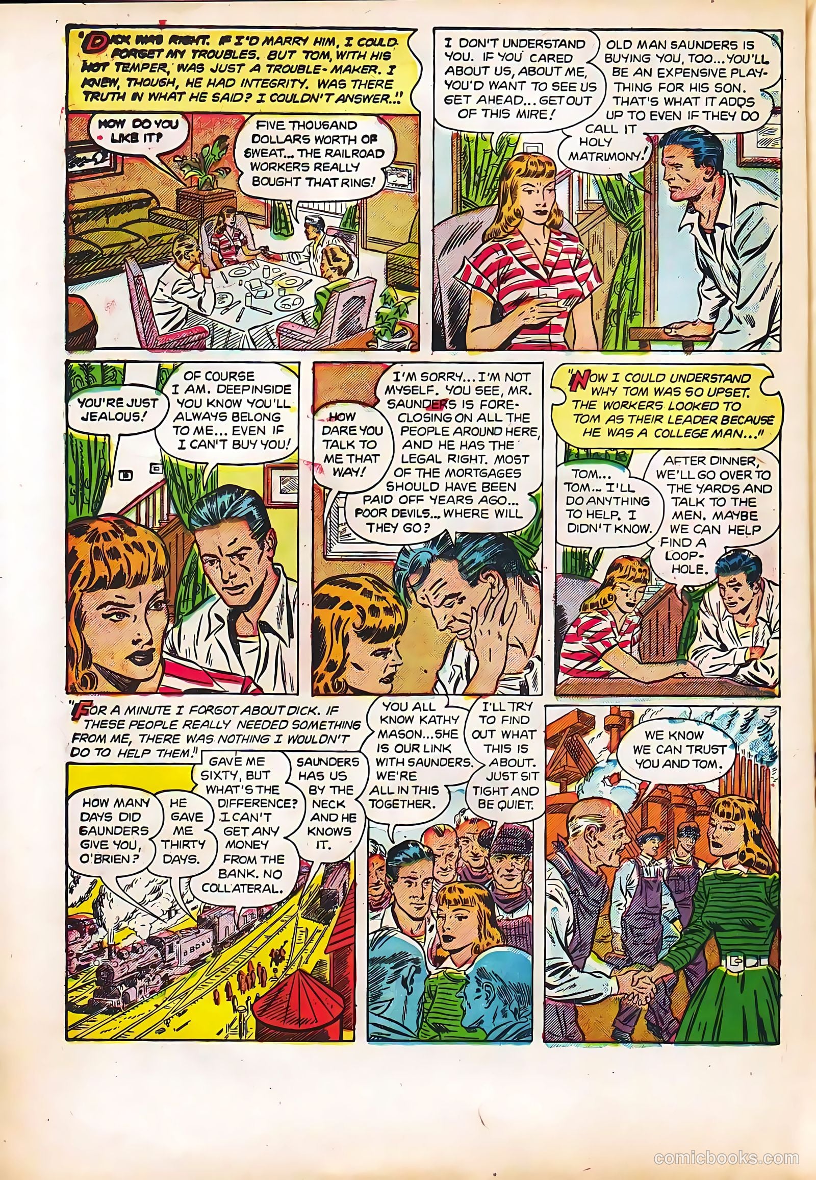 Going Steady #11 (1955) — page 16 of 36