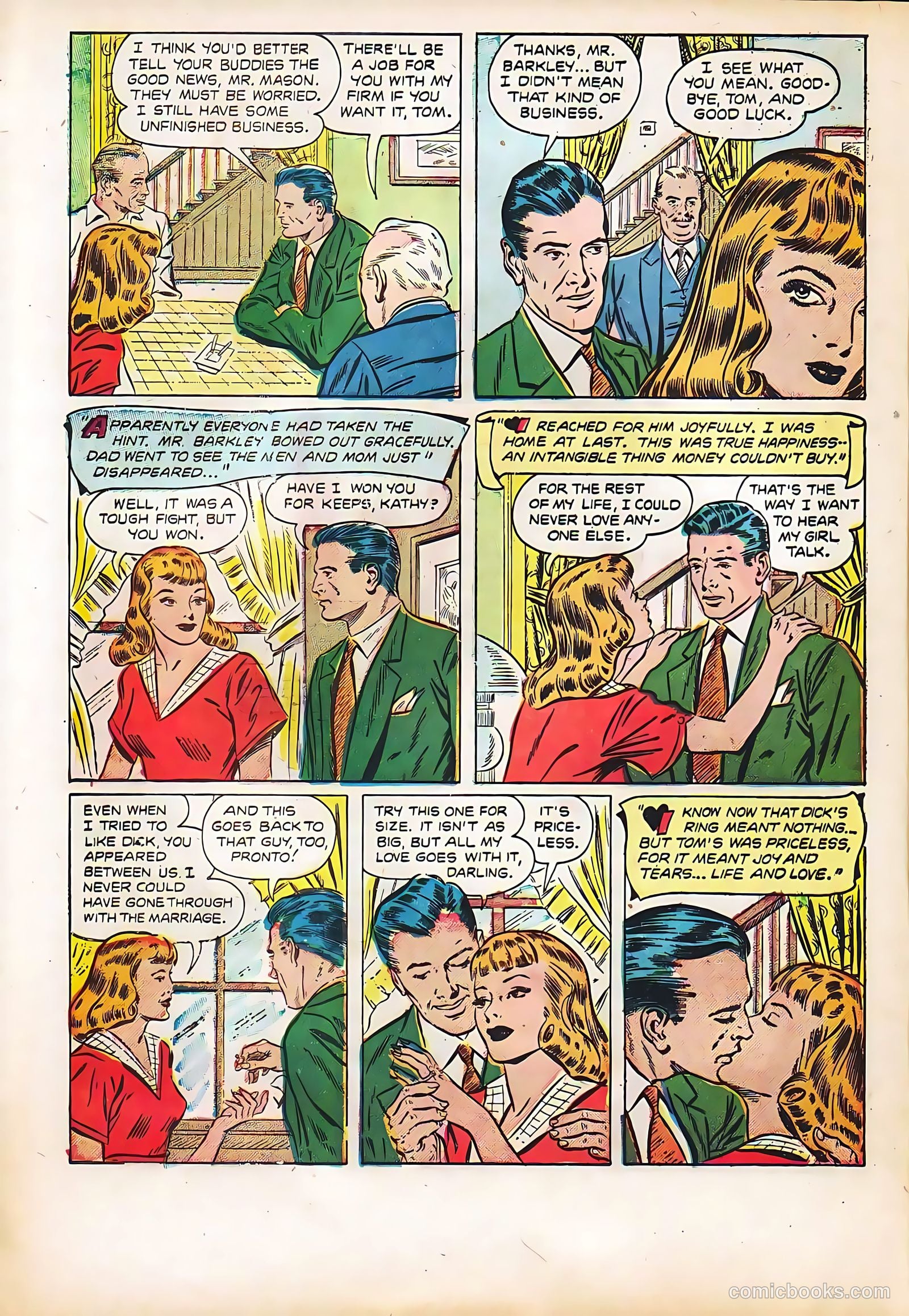 Going Steady #11 (1955) — page 20 of 36