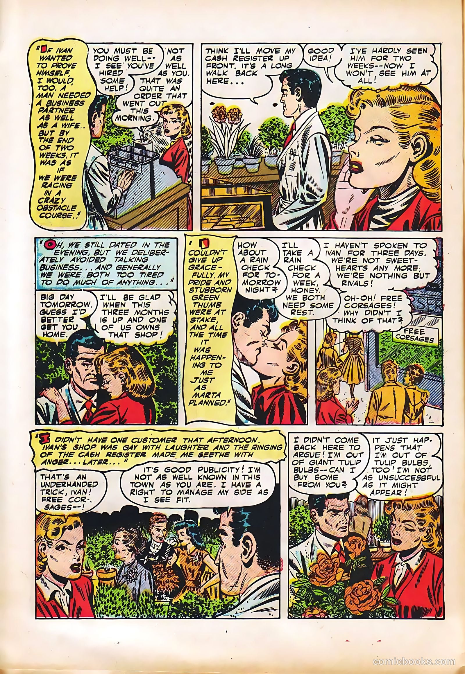 Going Steady #11 (1955) — page 32 of 36