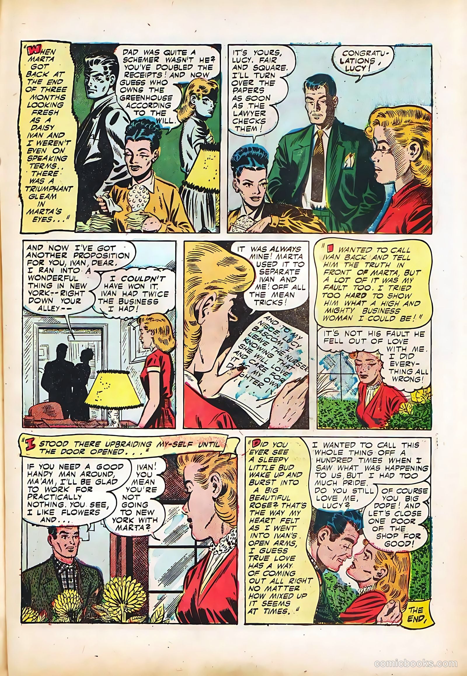 Going Steady #11 (1955) — page 33 of 36