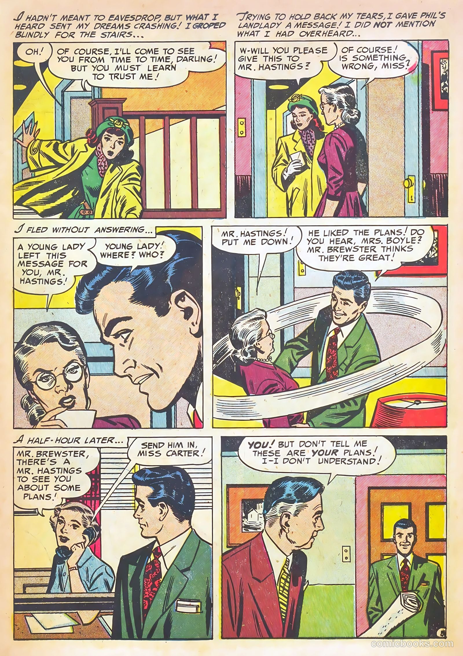 Going Steady #12 (1955) — page 7 of 37