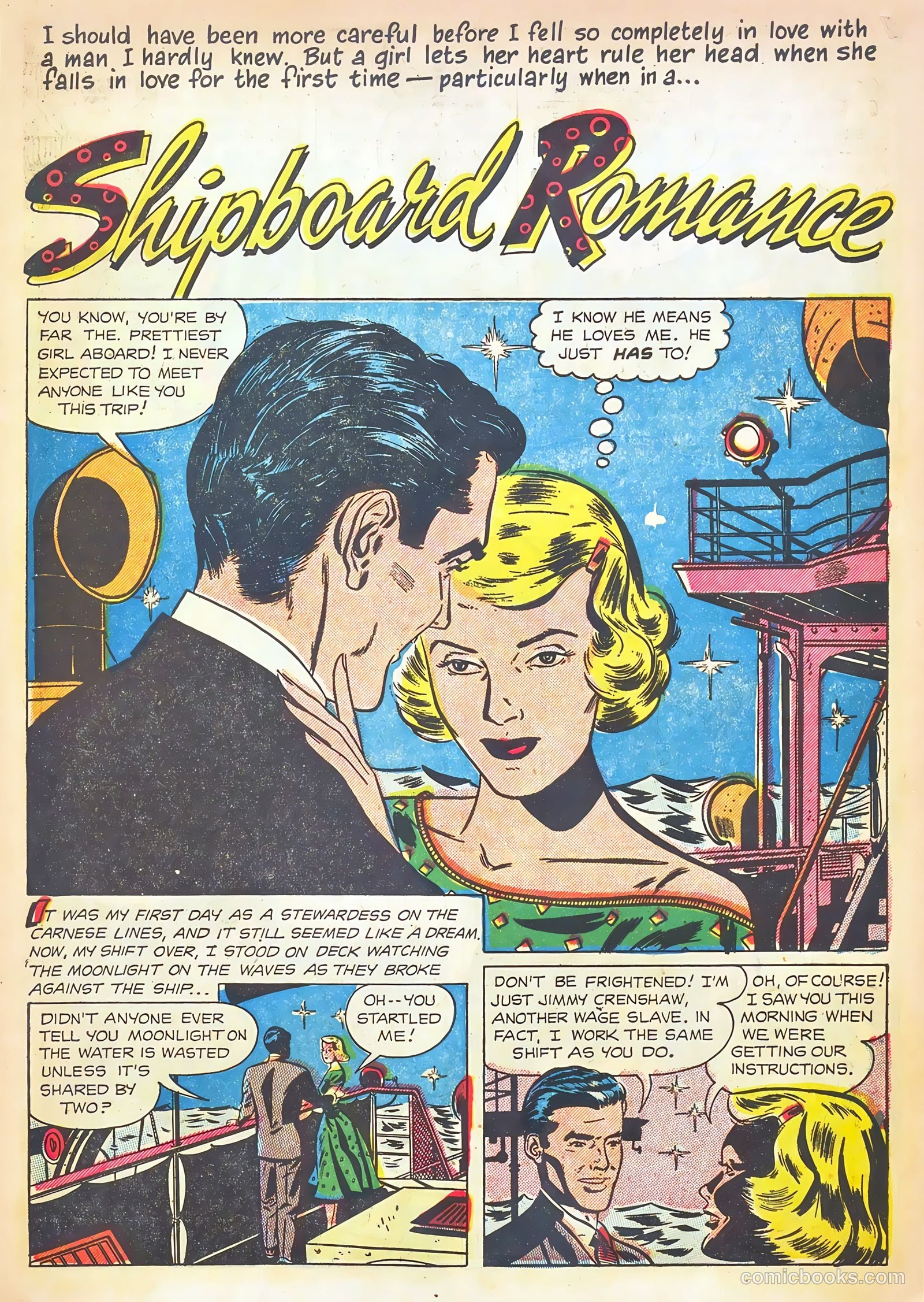 Going Steady #12 (1955) — page 9 of 37