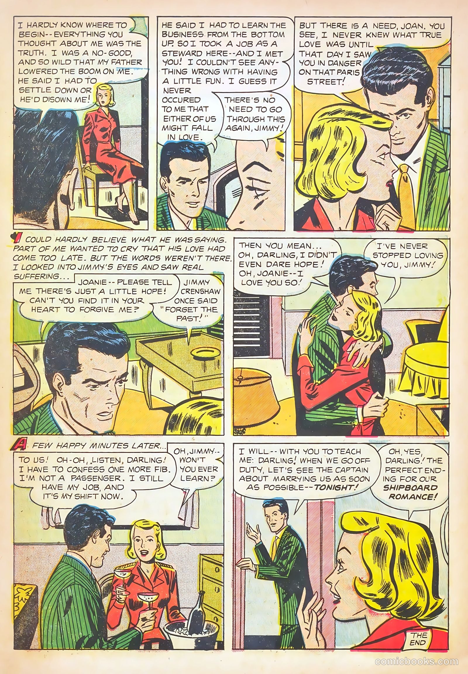 Going Steady #12 (1955) — page 15 of 37