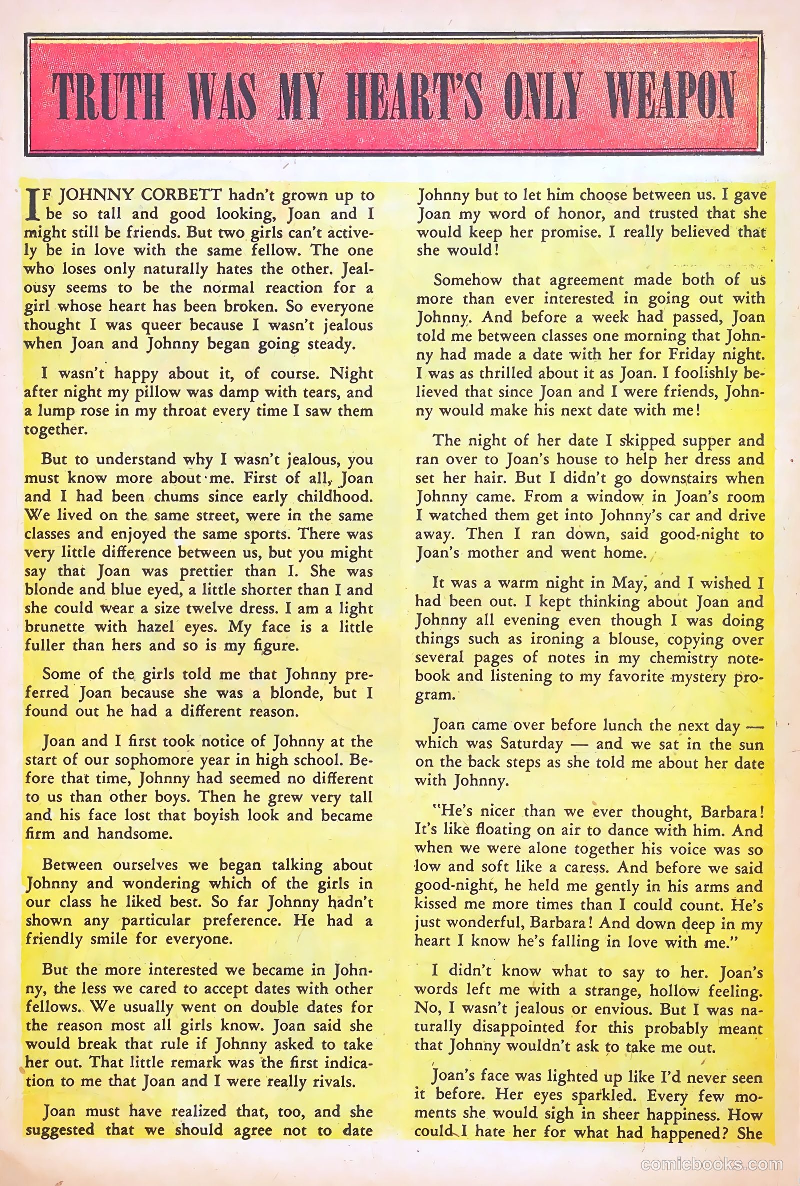 Going Steady #12 (1955) — page 16 of 37