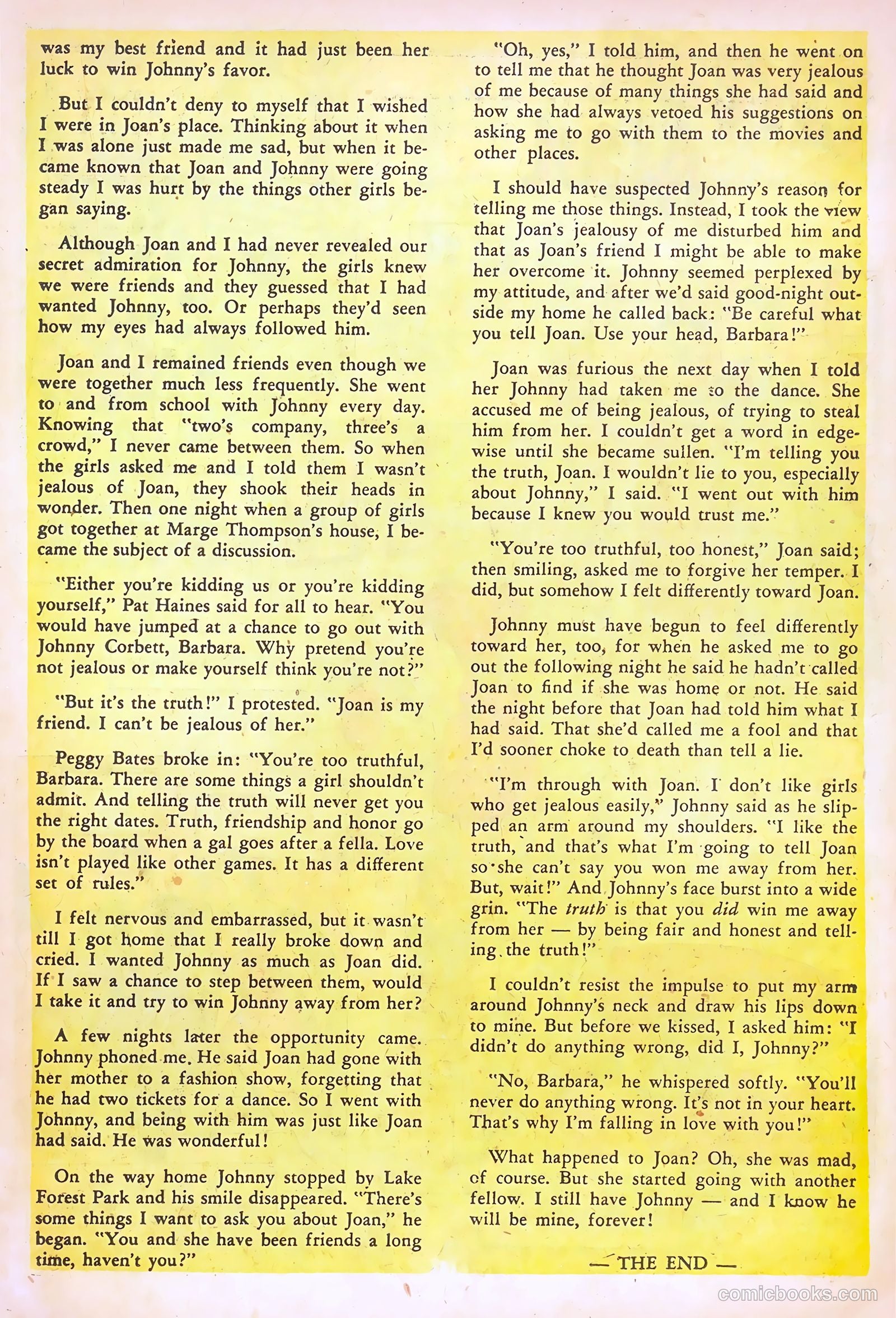 Going Steady #12 (1955) — page 17 of 37
