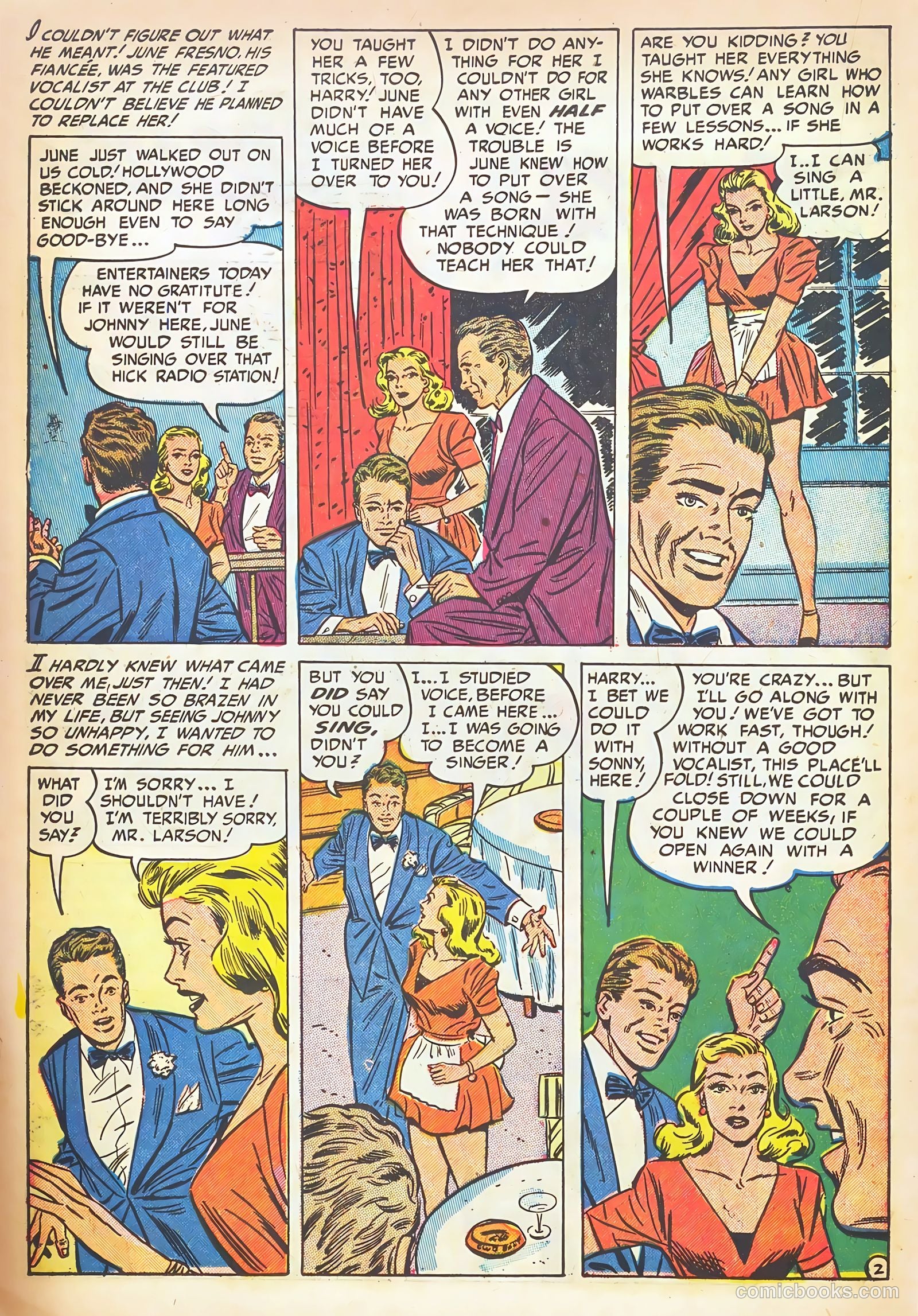 Going Steady #12 (1955) — page 20 of 37