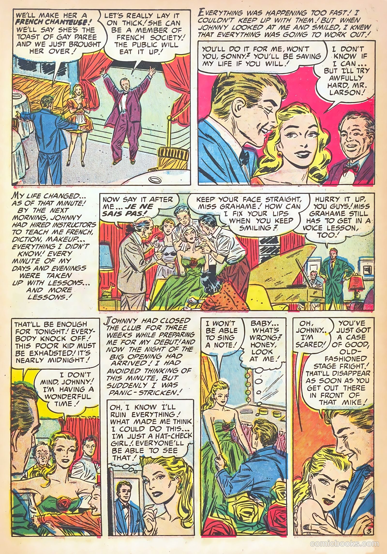 Going Steady #12 (1955) — page 21 of 37