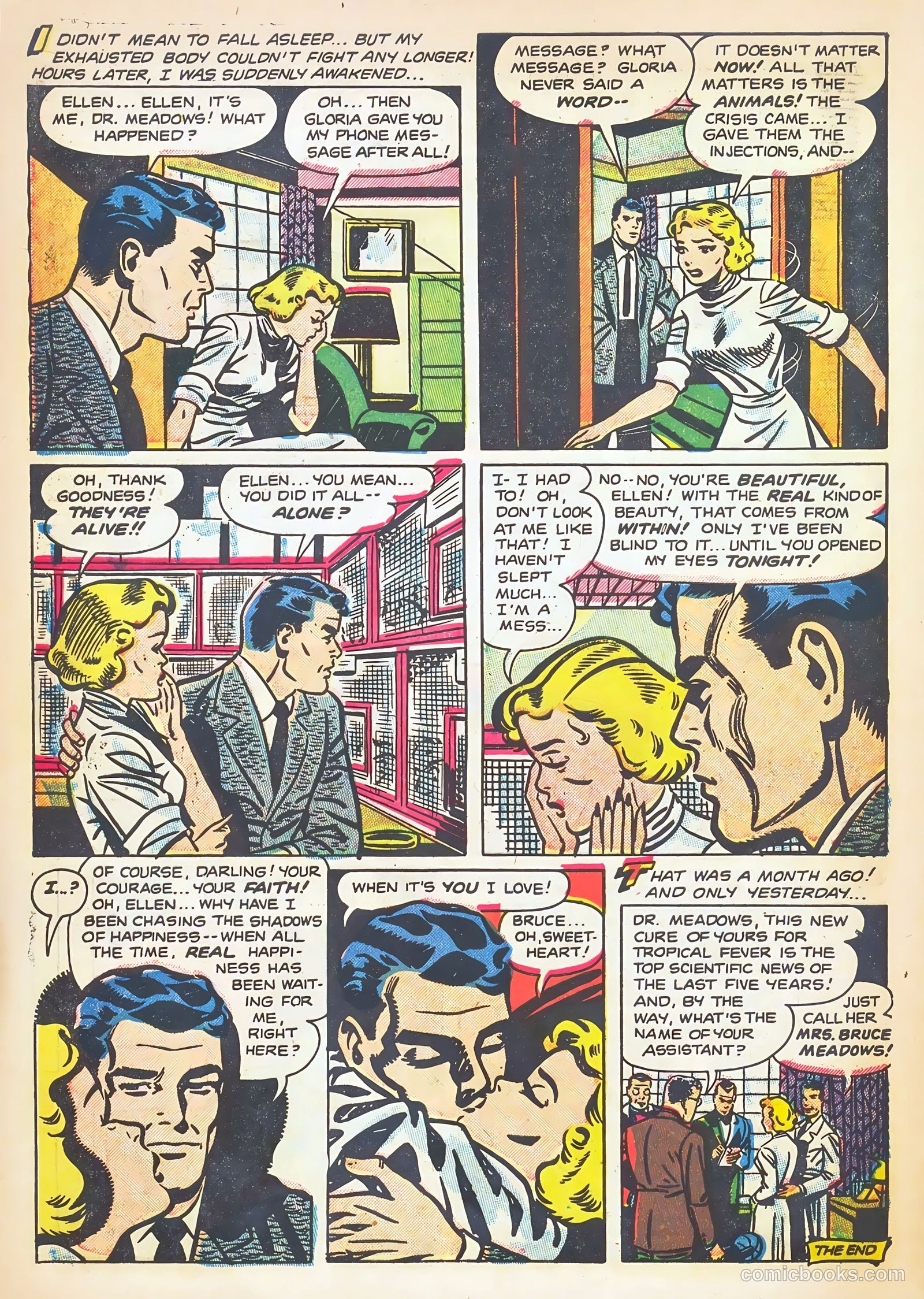 Going Steady #12 (1955) — page 32 of 37