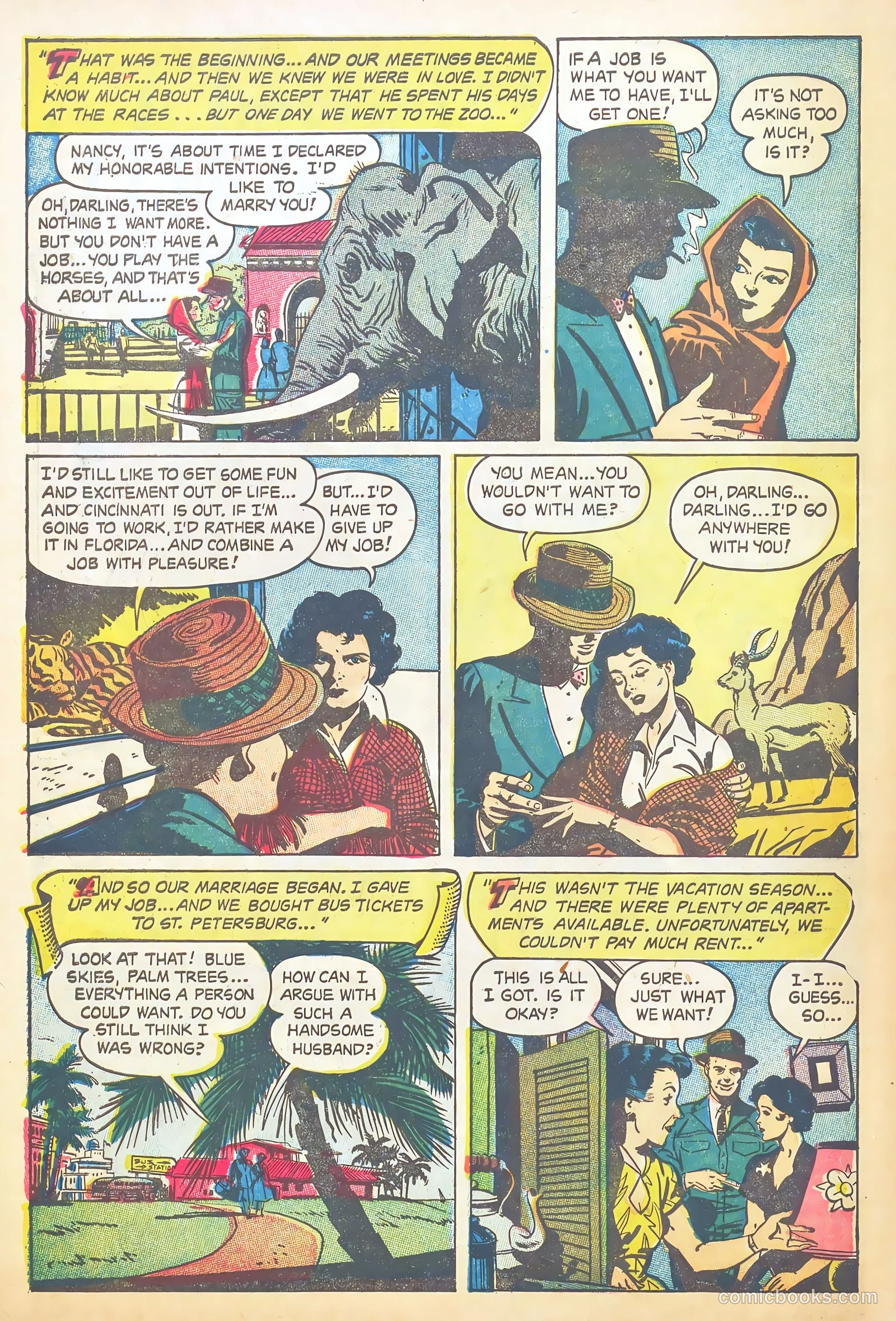 Going Steady #13 (1955) — page 4 of 37