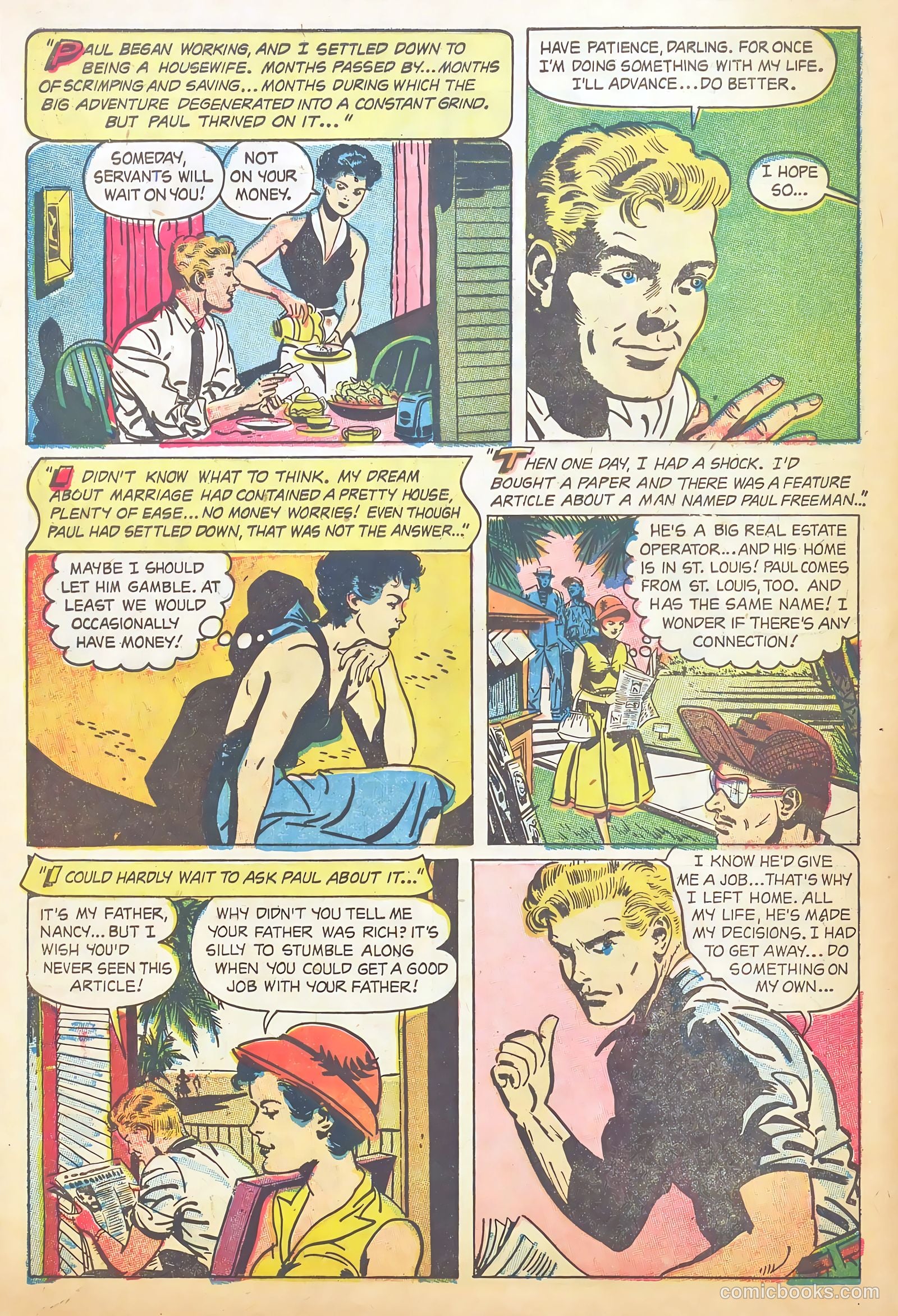 Going Steady #13 (1955) — page 6 of 37