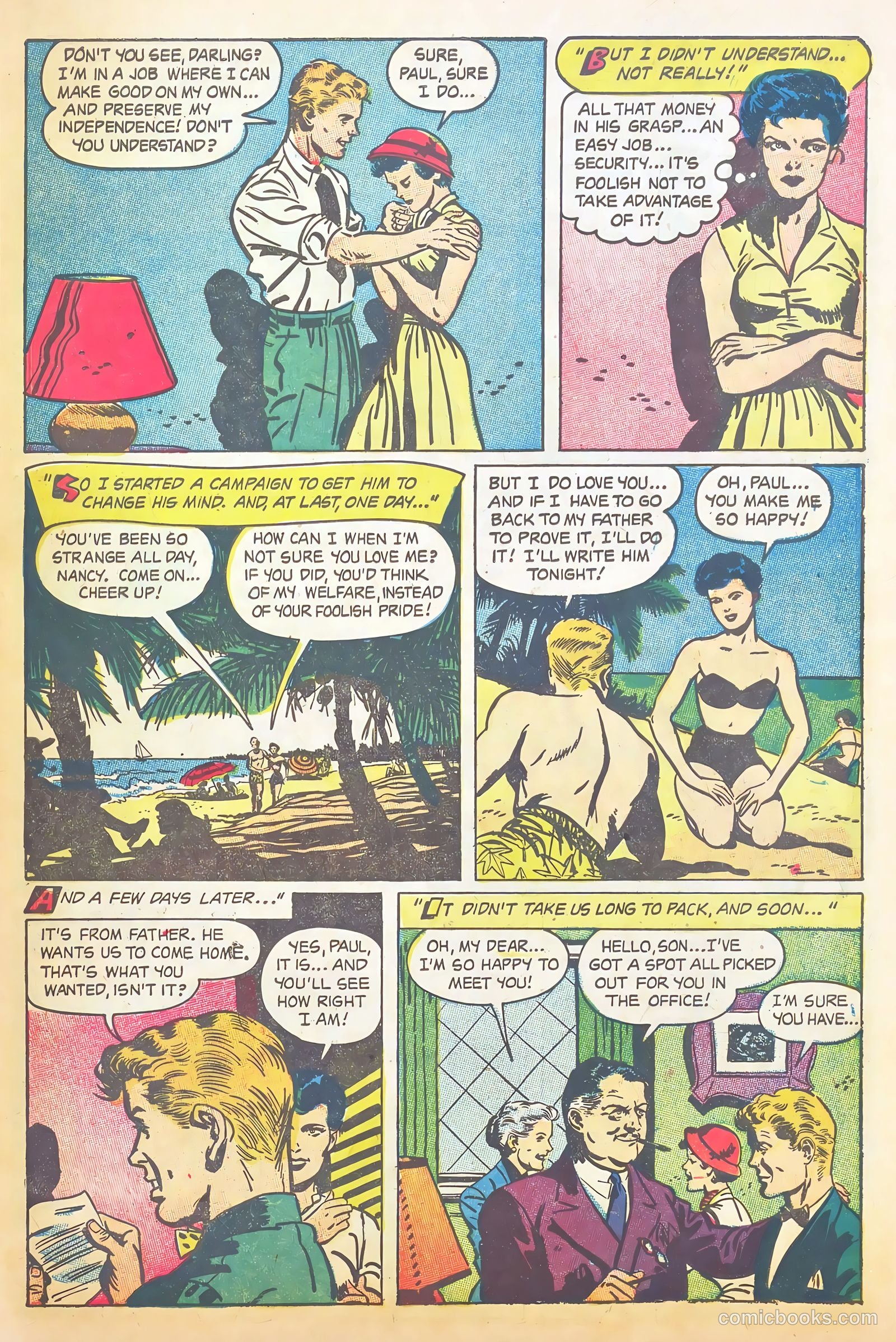 Going Steady #13 (1955) — page 7 of 37