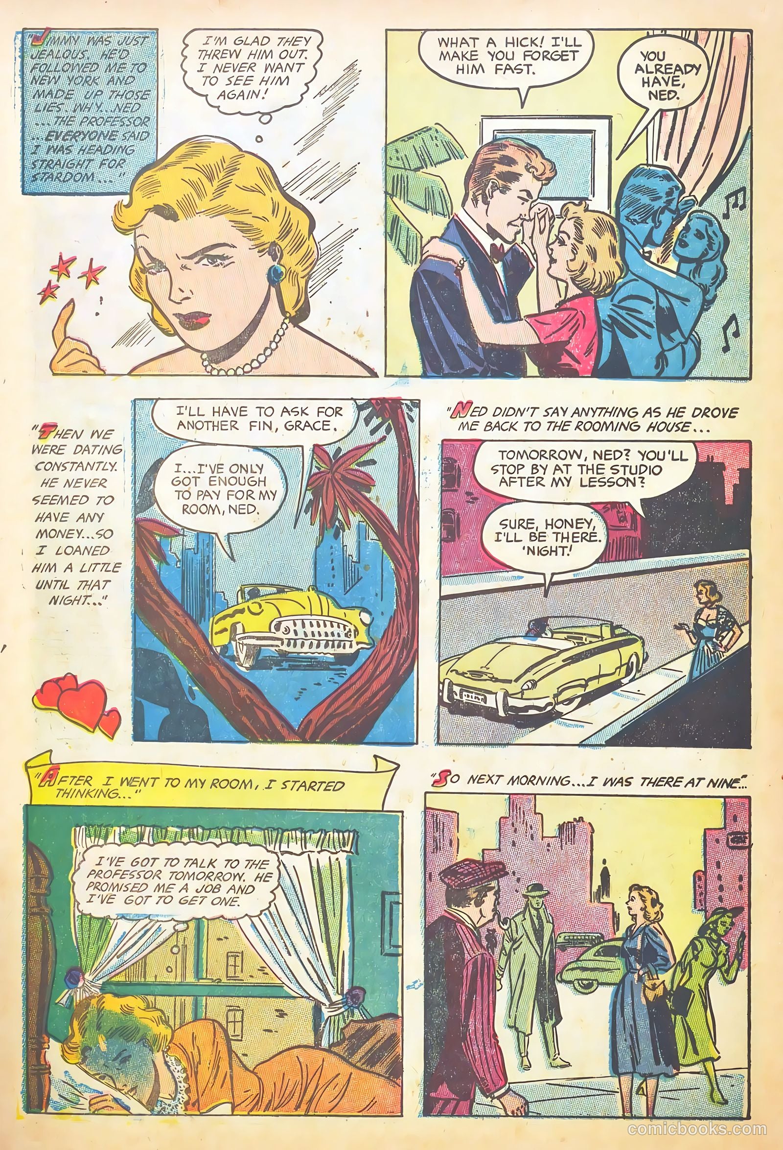 Going Steady #13 (1955) — page 16 of 37