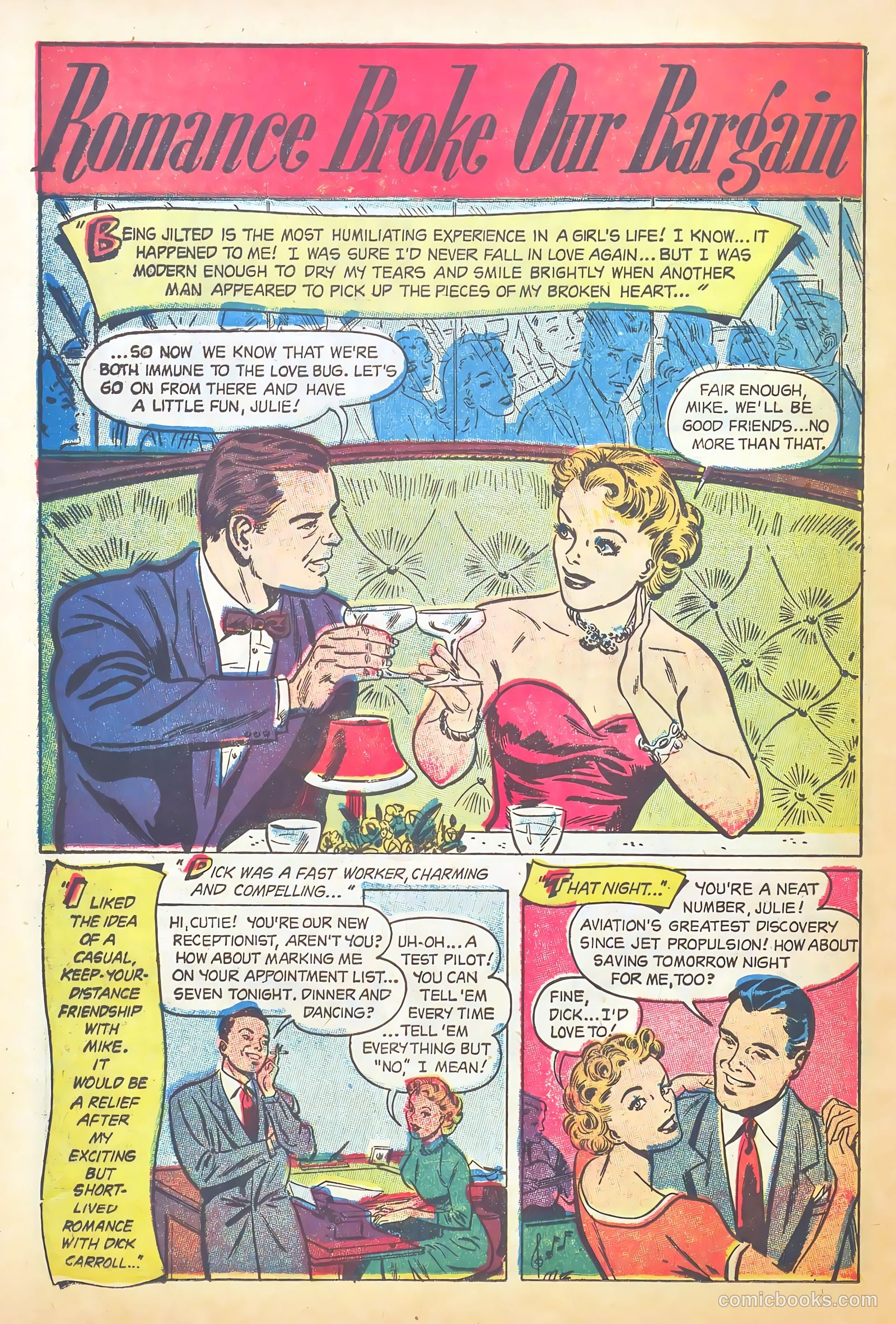Going Steady #13 (1955) — page 22 of 37