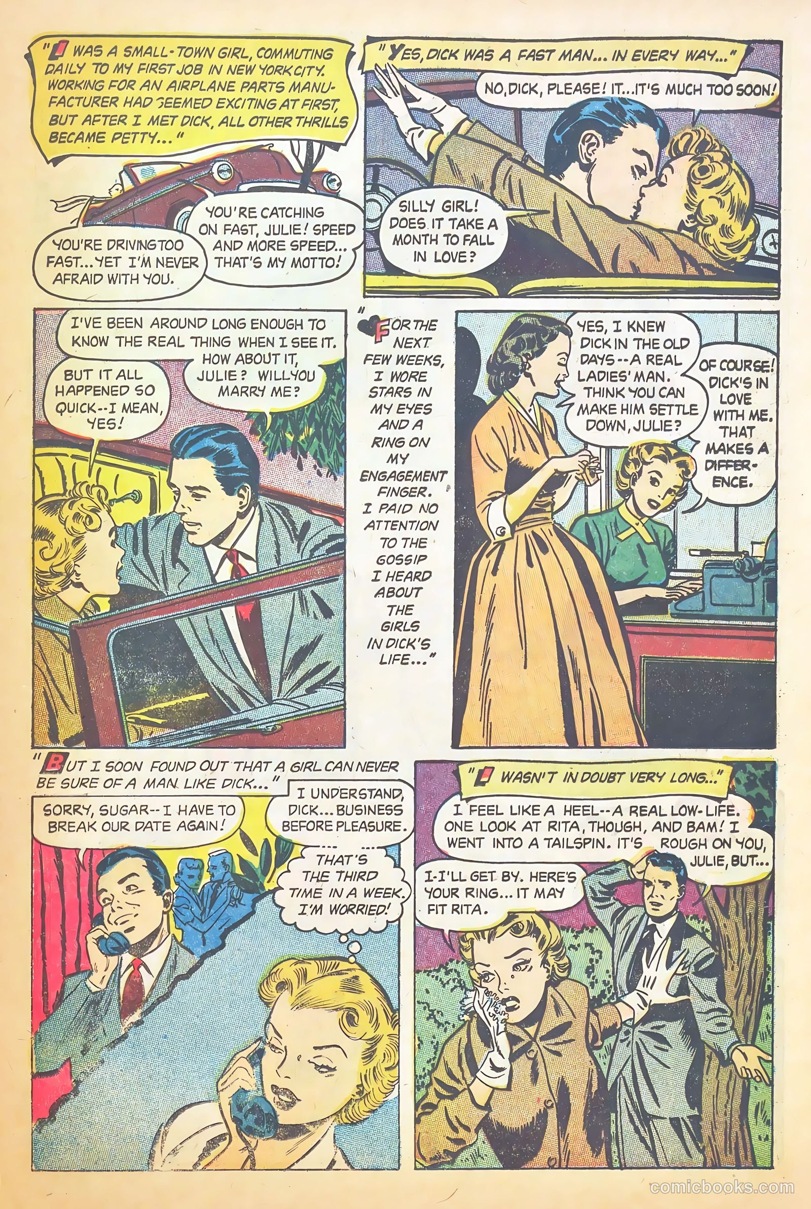 Going Steady #13 (1955) — page 23 of 37