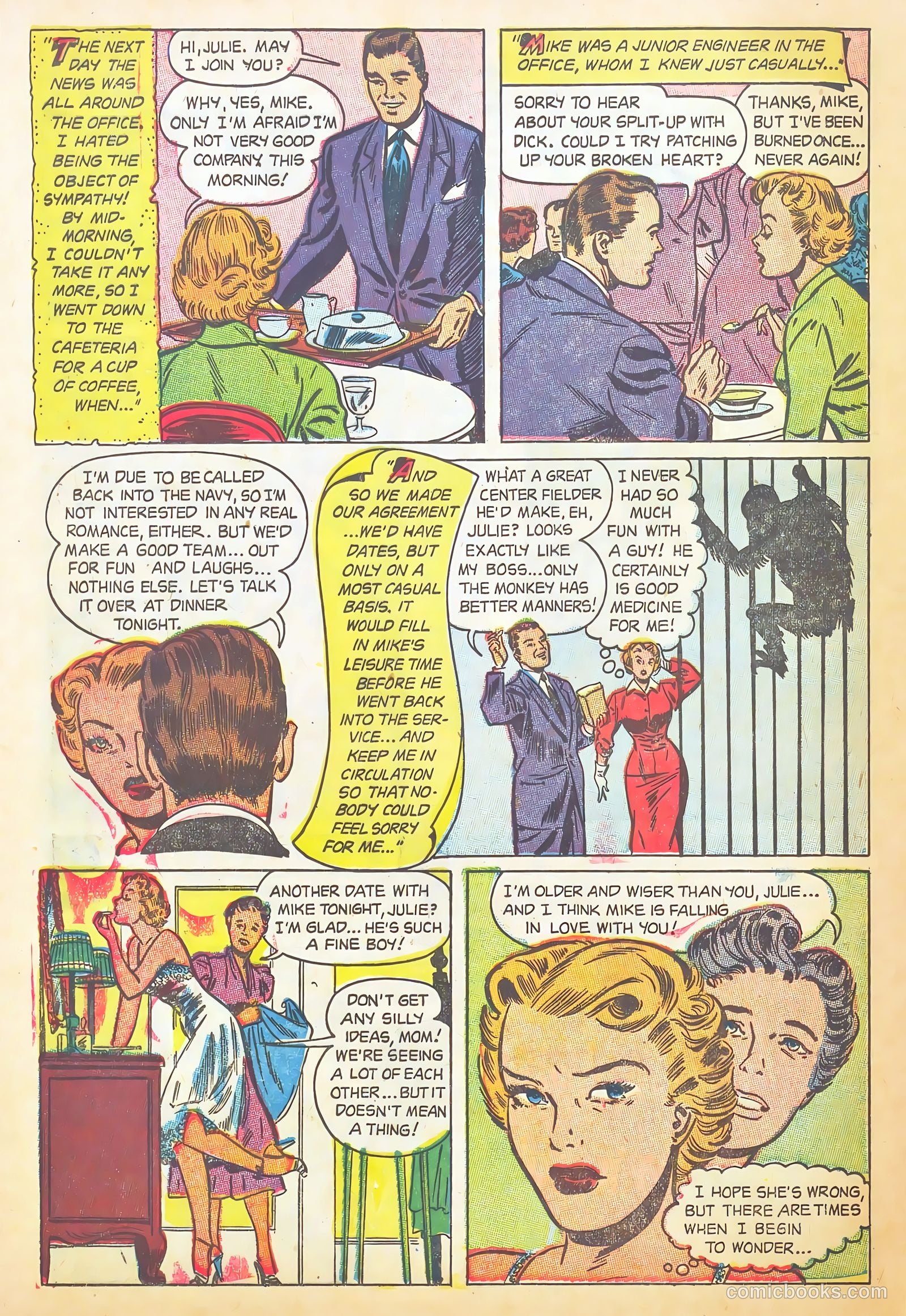 Going Steady #13 (1955) — page 24 of 37