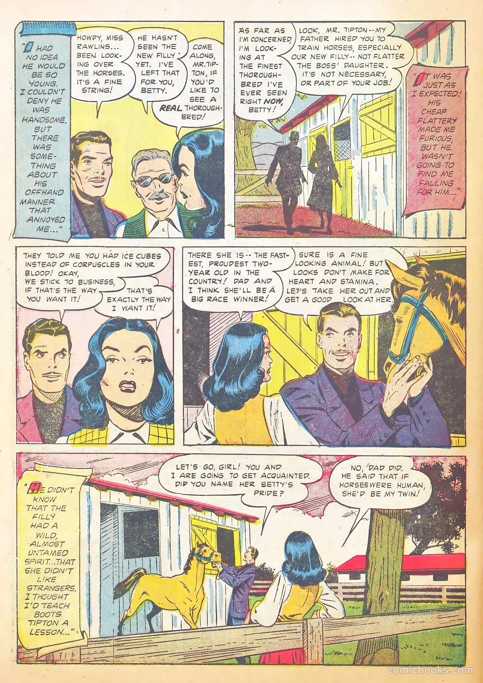 Going Steady #13 (1955) — page 28 of 37