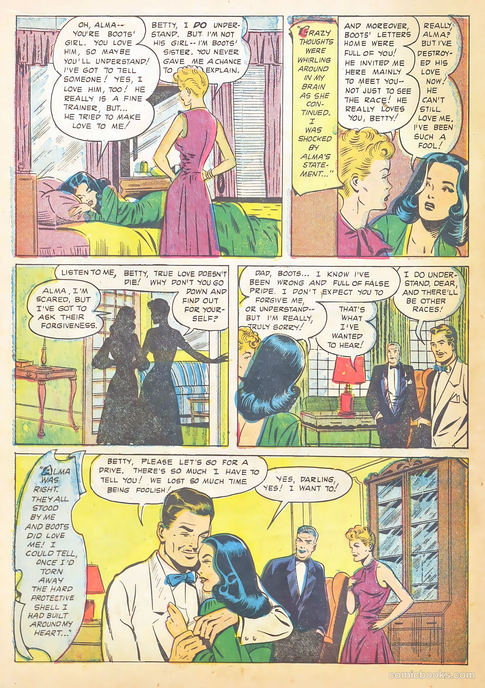 Going Steady #13 (1955) — page 34 of 37
