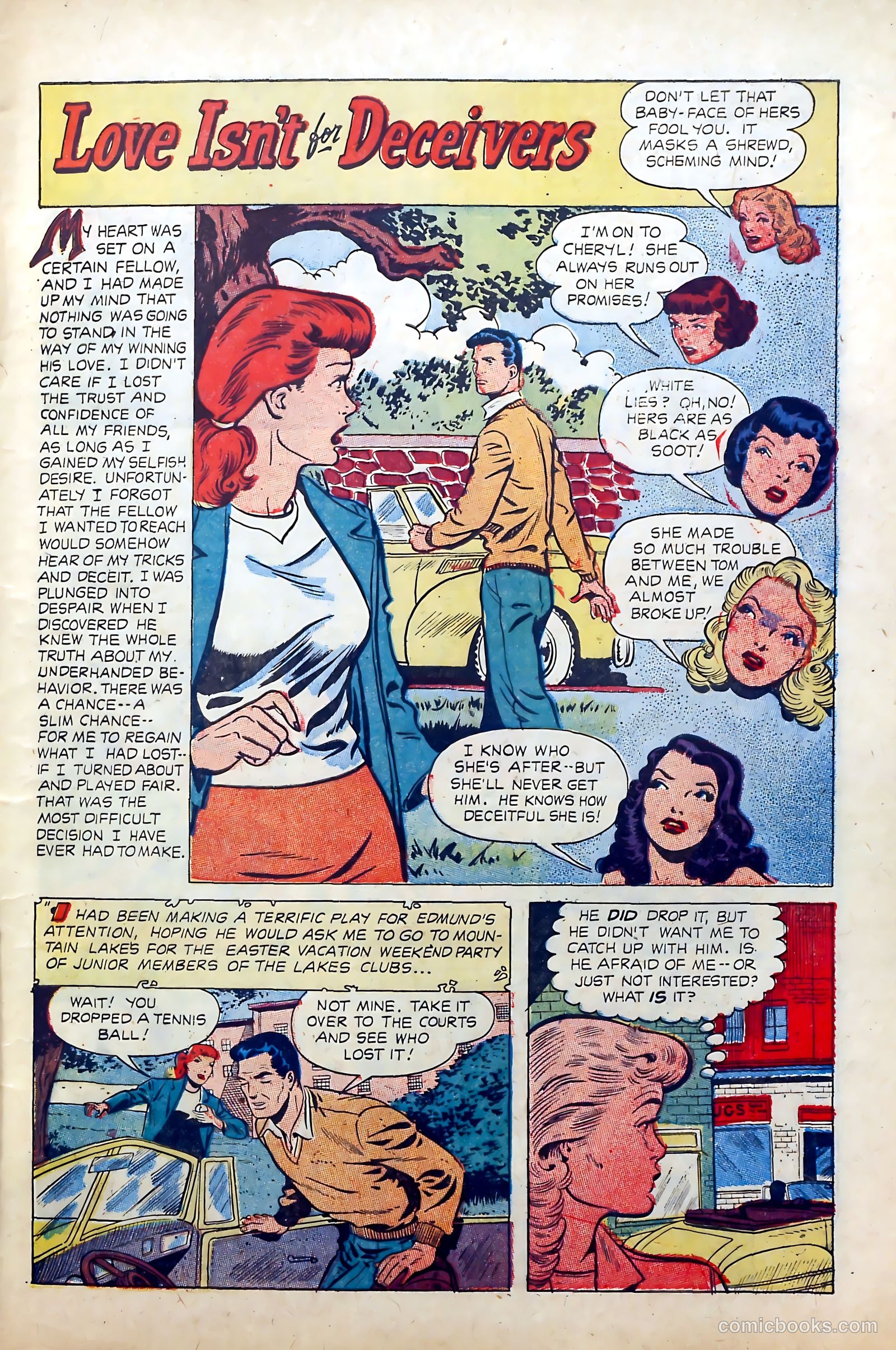 Going Steady #14 (1955) — page 3 of 36