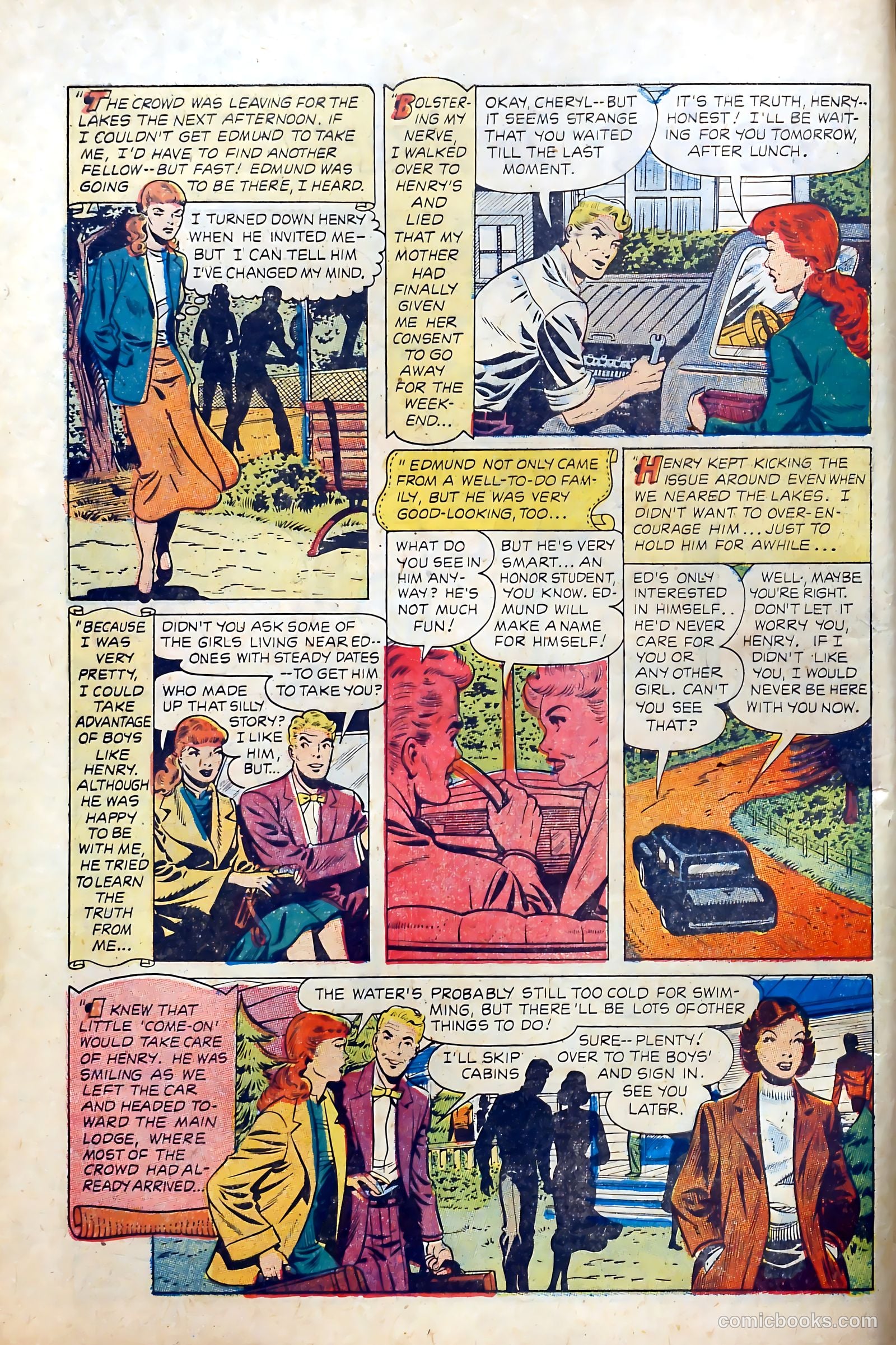 Going Steady #14 (1955) — page 4 of 36