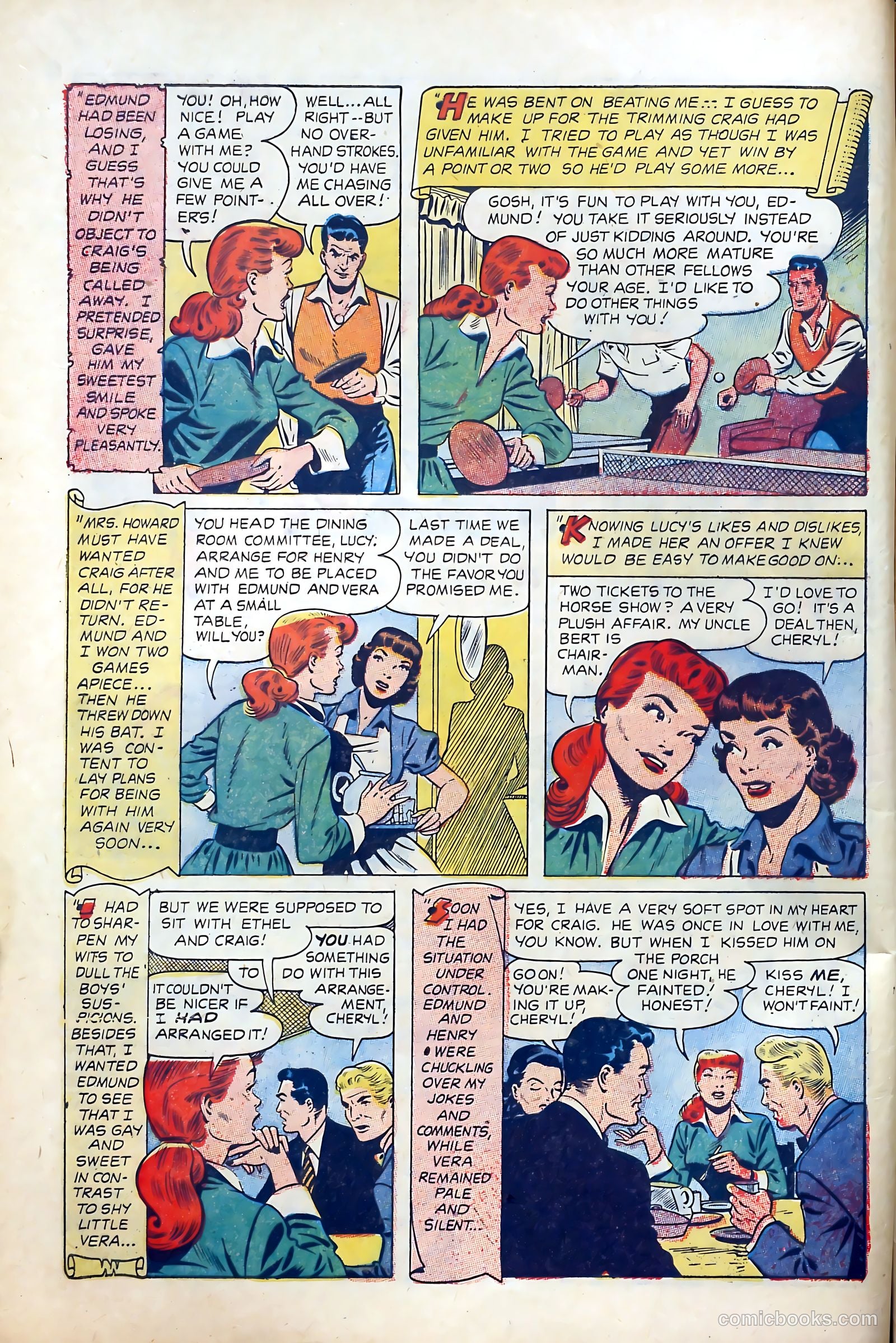 Going Steady #14 (1955) — page 6 of 36