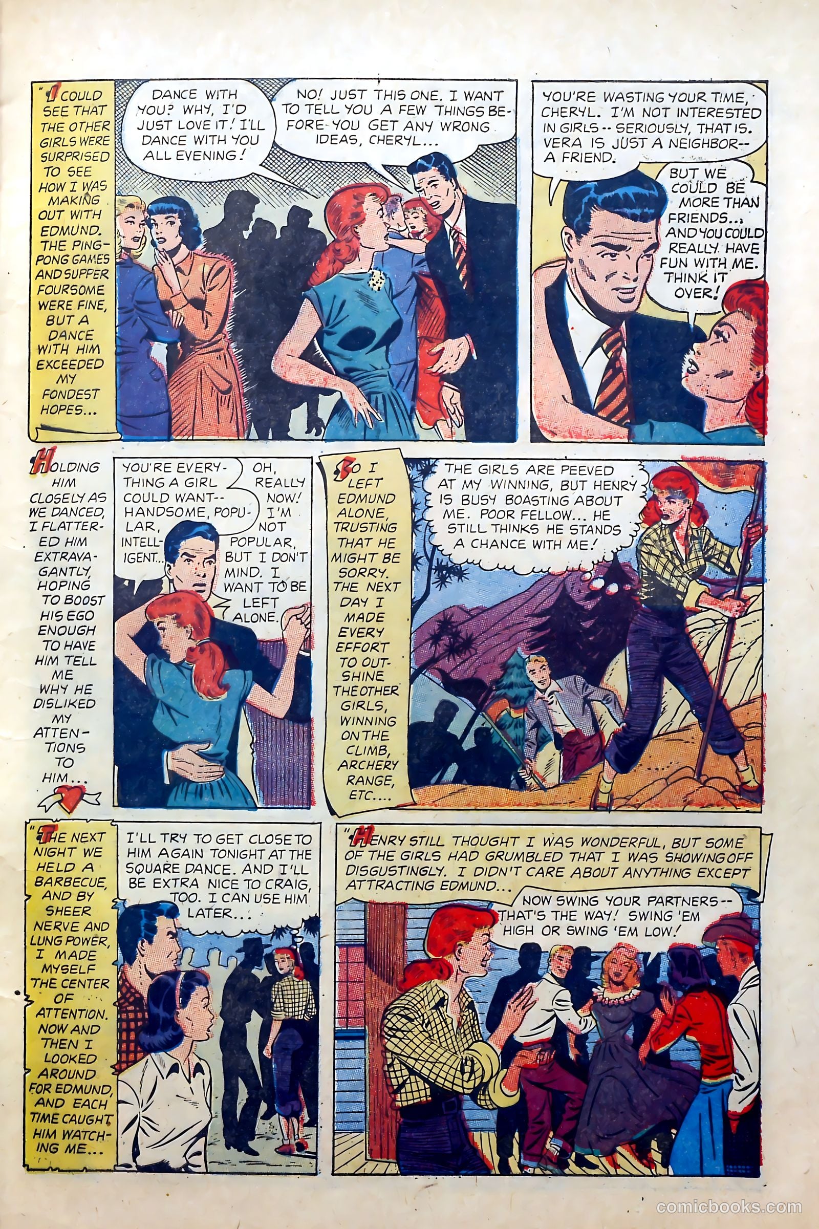Going Steady #14 (1955) — page 7 of 36