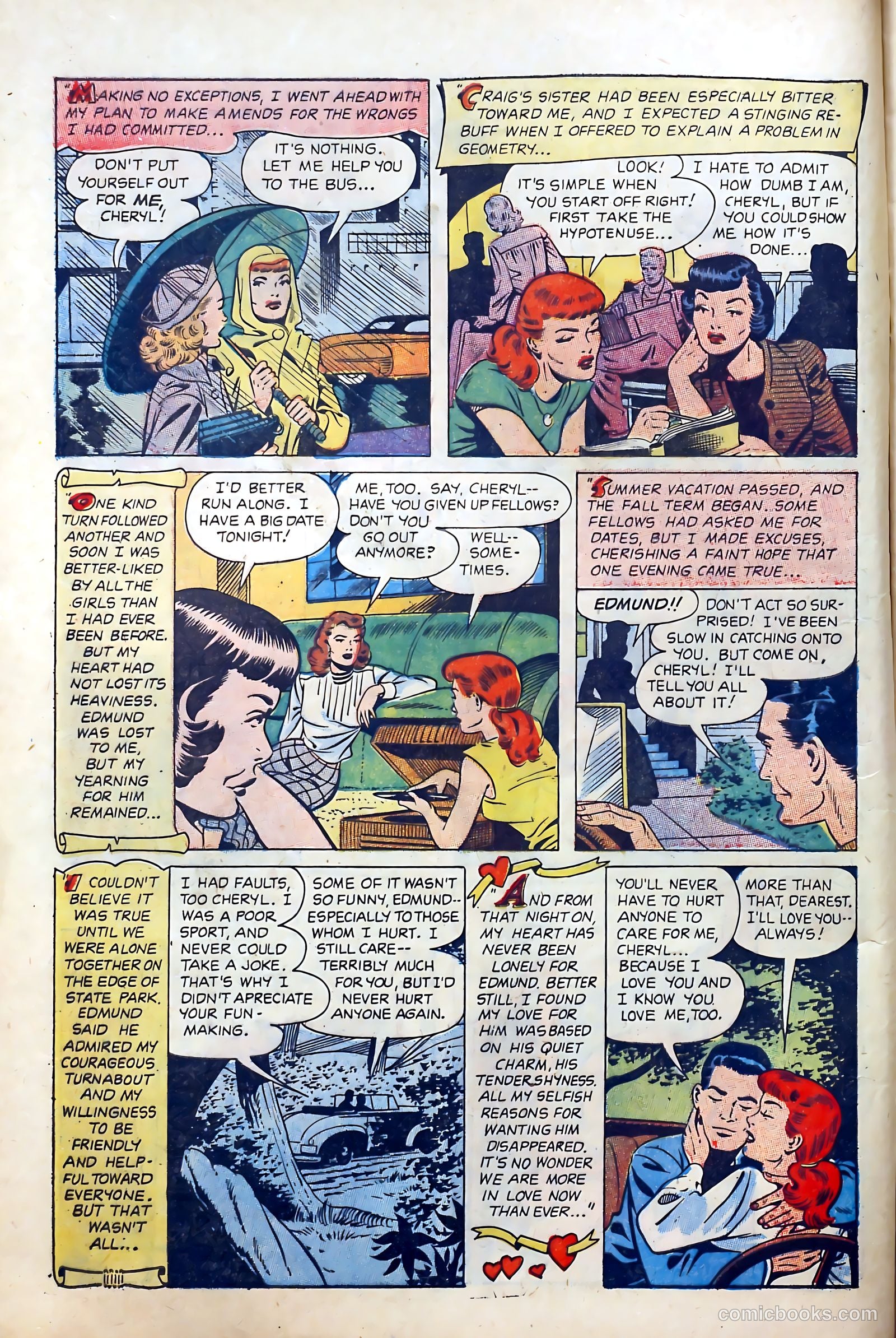 Going Steady #14 (1955) — page 10 of 36