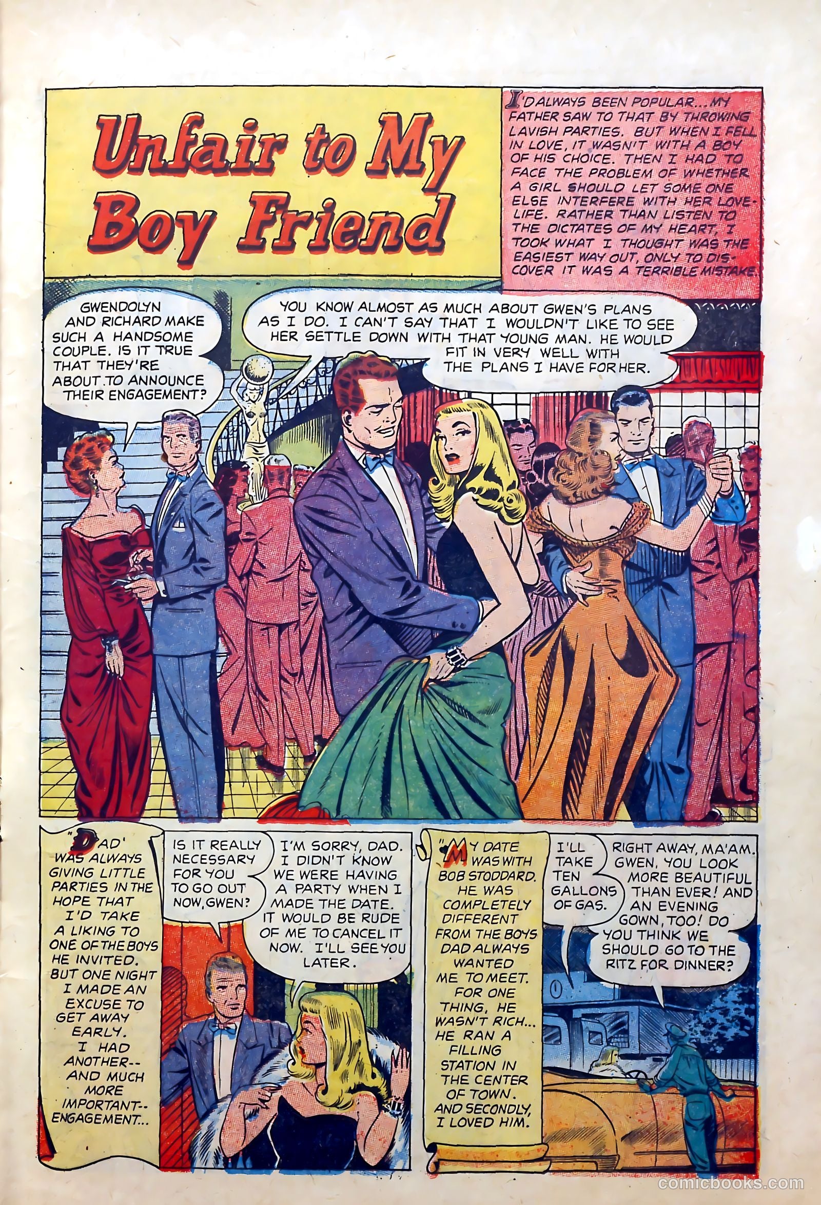 Going Steady #14 (1955) — page 11 of 36