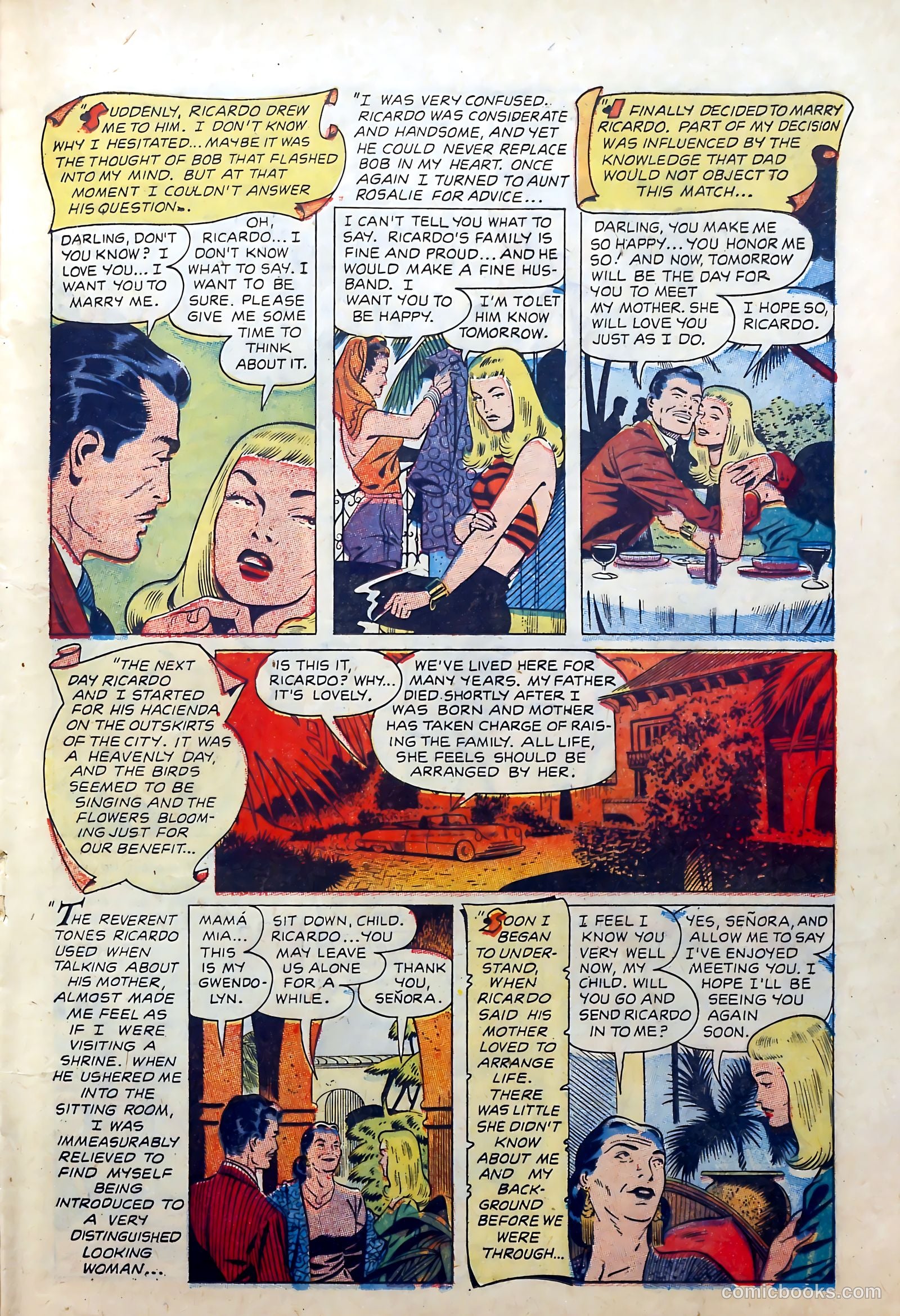 Going Steady #14 (1955) — page 15 of 36