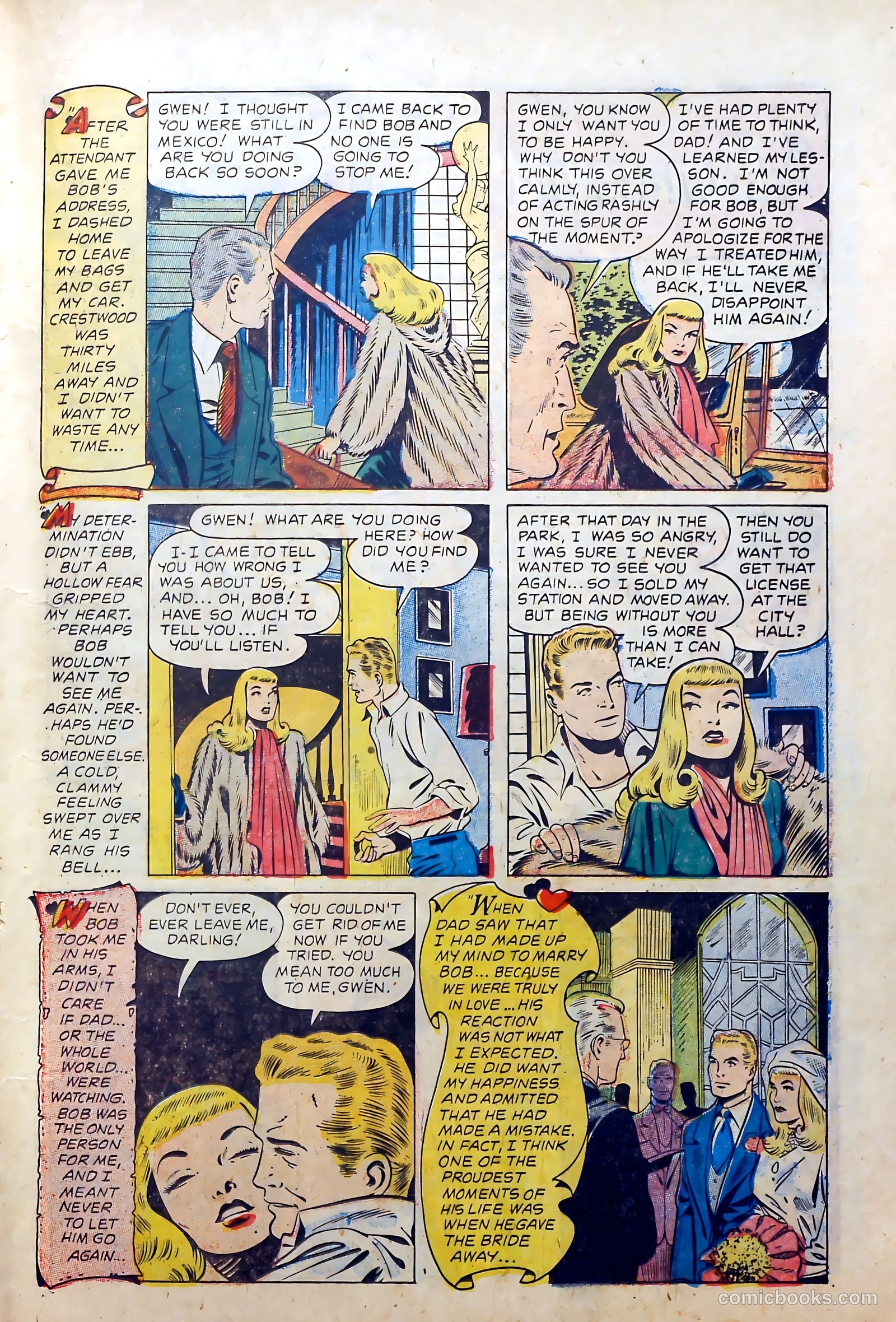 Going Steady #14 (1955) — page 17 of 36
