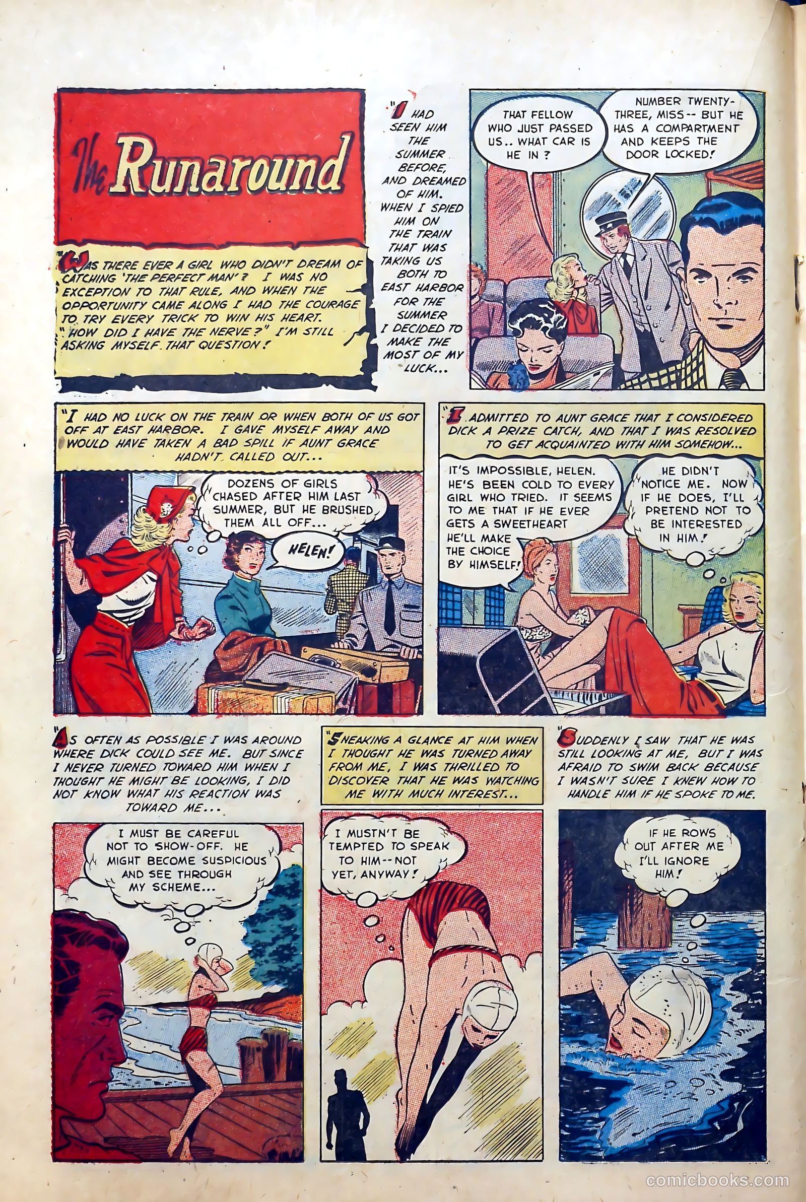 Going Steady #14 (1955) — page 18 of 36