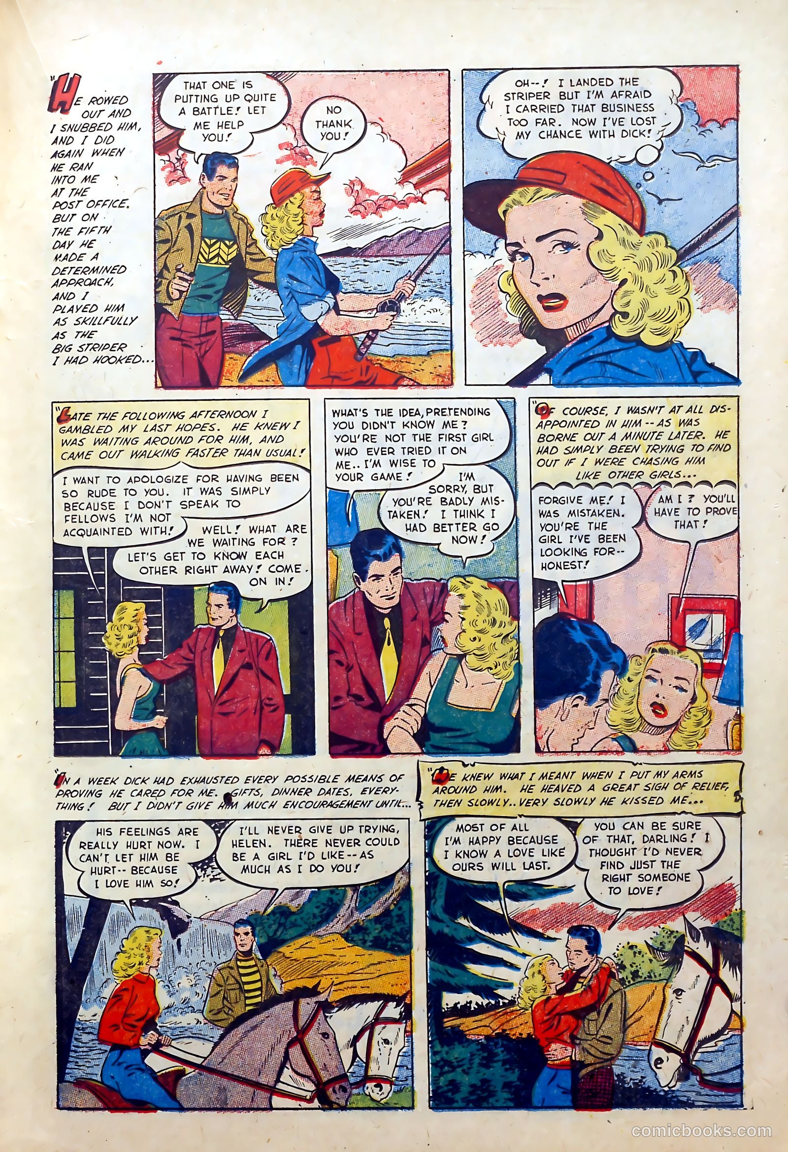 Going Steady #14 (1955) — page 19 of 36