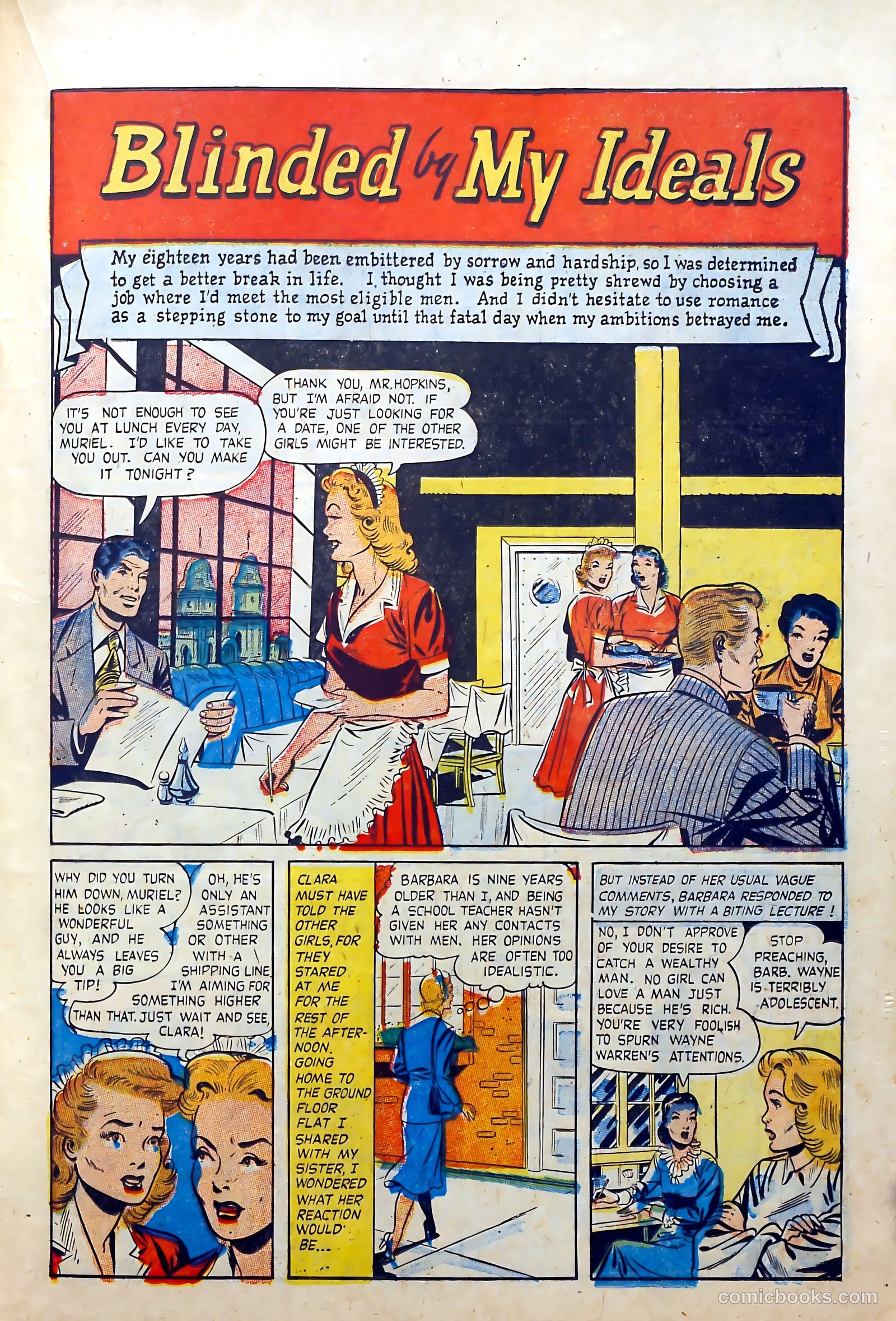 Going Steady #14 (1955) — page 21 of 36