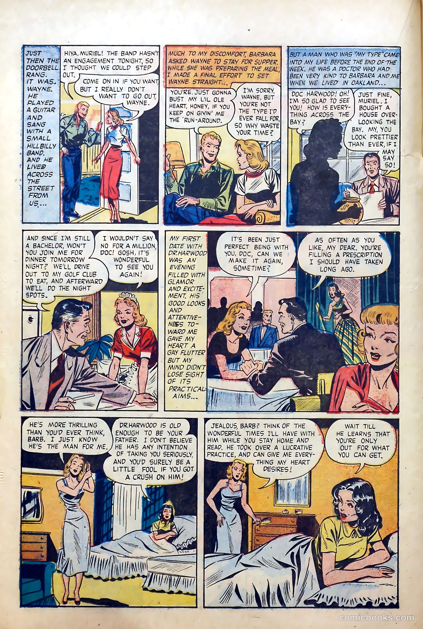 Going Steady #14 (1955) — page 22 of 36