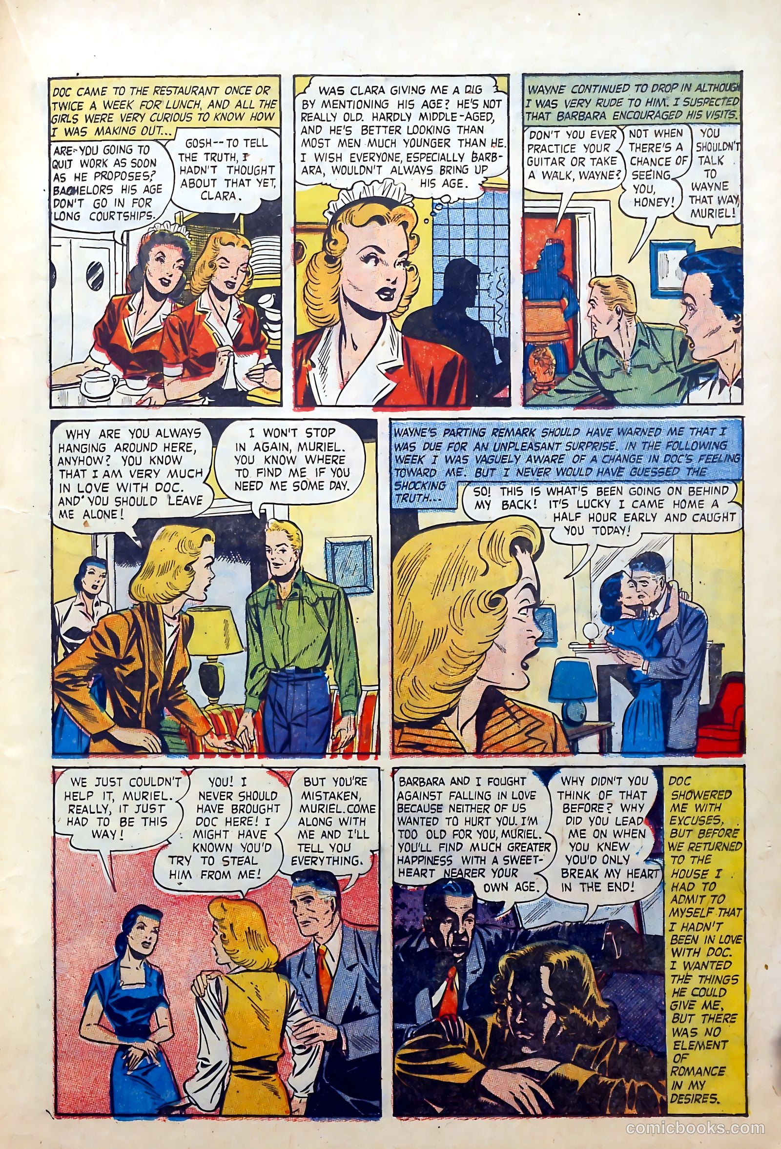 Going Steady #14 (1955) — page 23 of 36